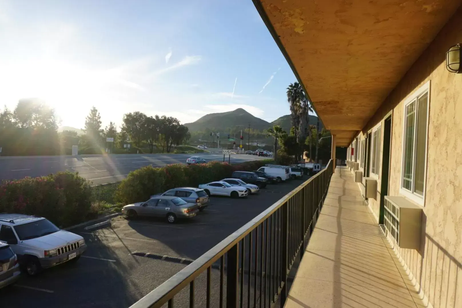 Balcony/Terrace in Americas Best Value Inn Thousand Oaks
