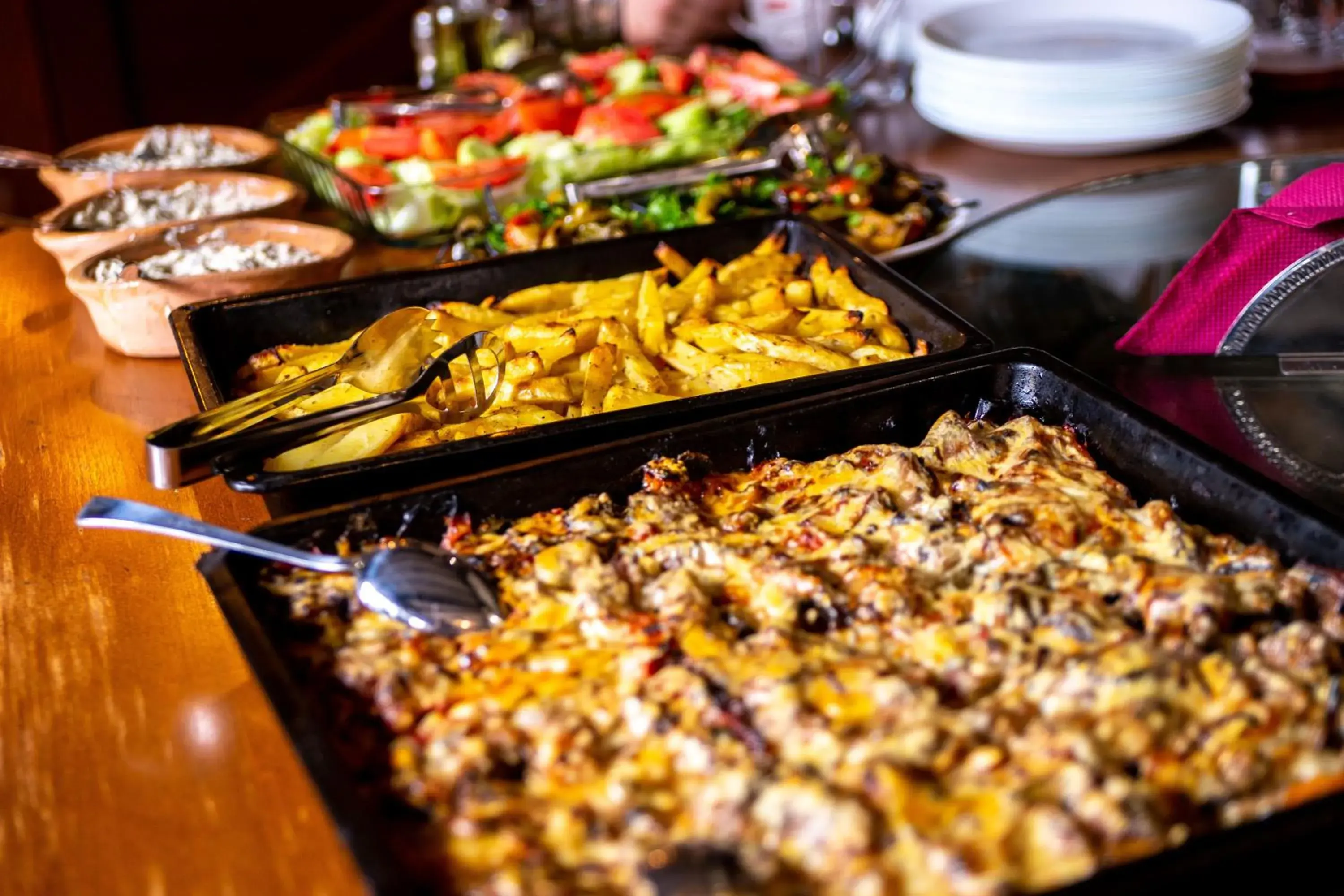 Food close-up, Food in Hotel Theatre