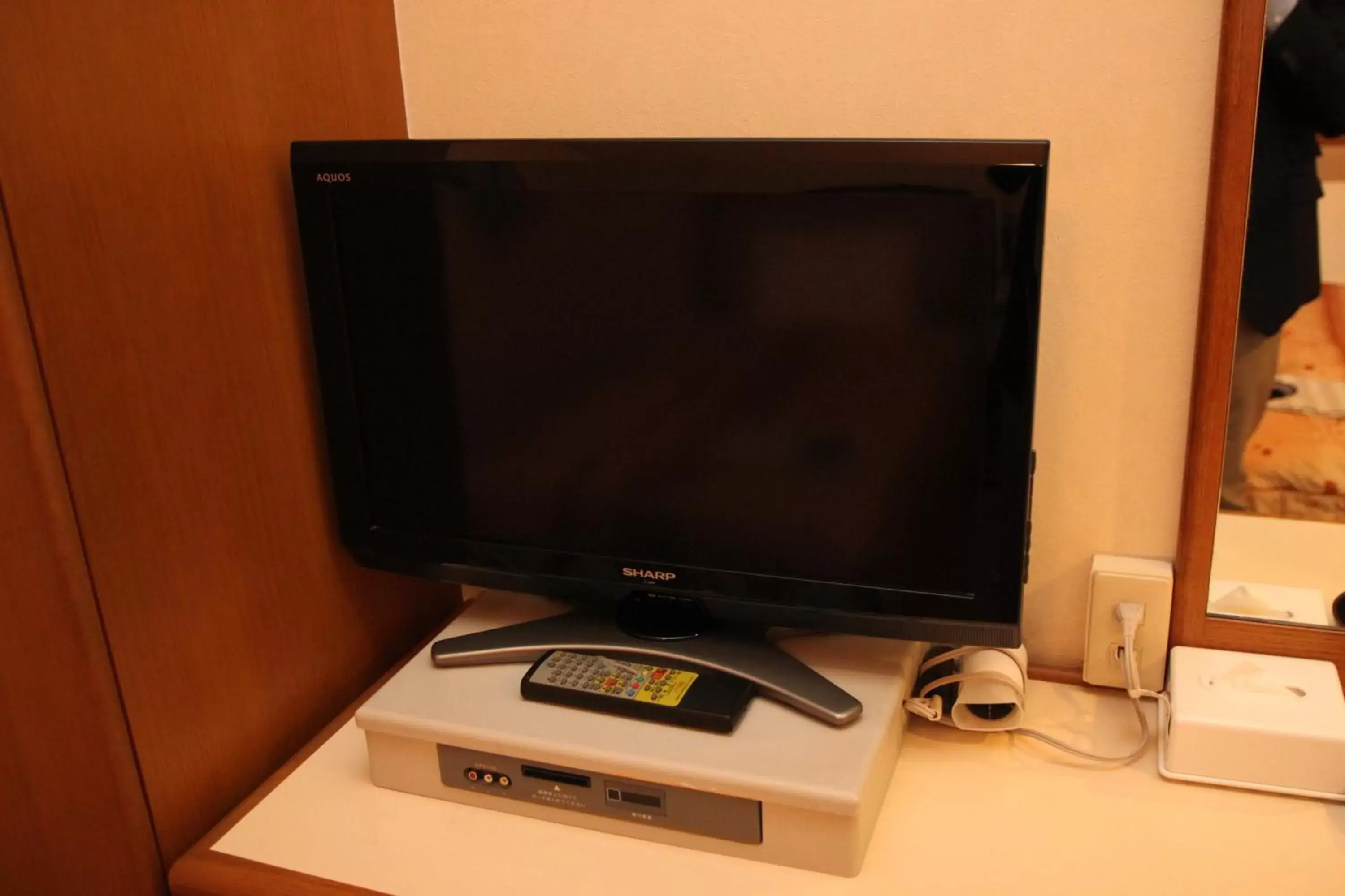 TV and multimedia, TV/Entertainment Center in Business Hotel Nissei
