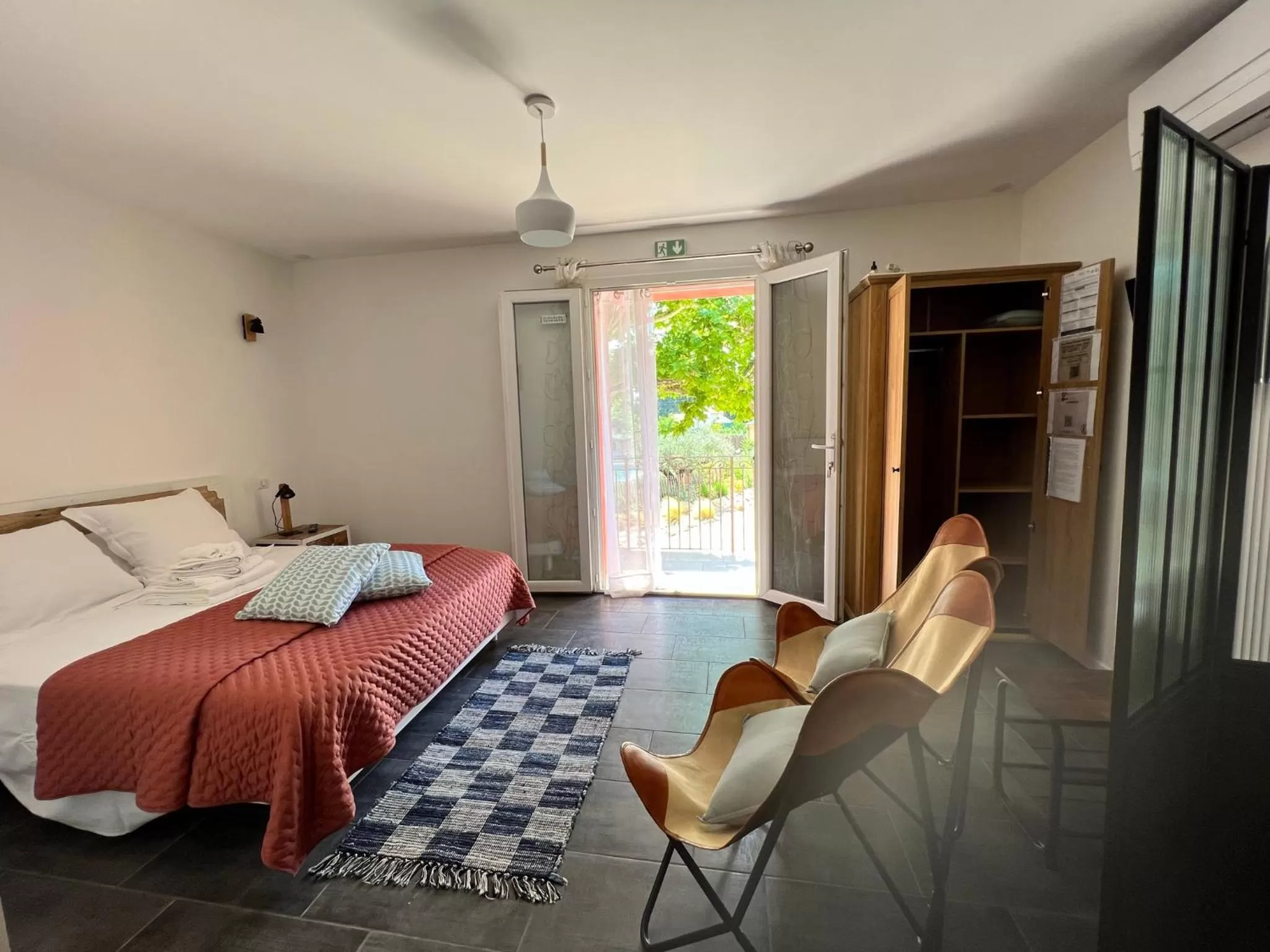 Double Room with Balcony in BASTIDE DES MARTELIERES