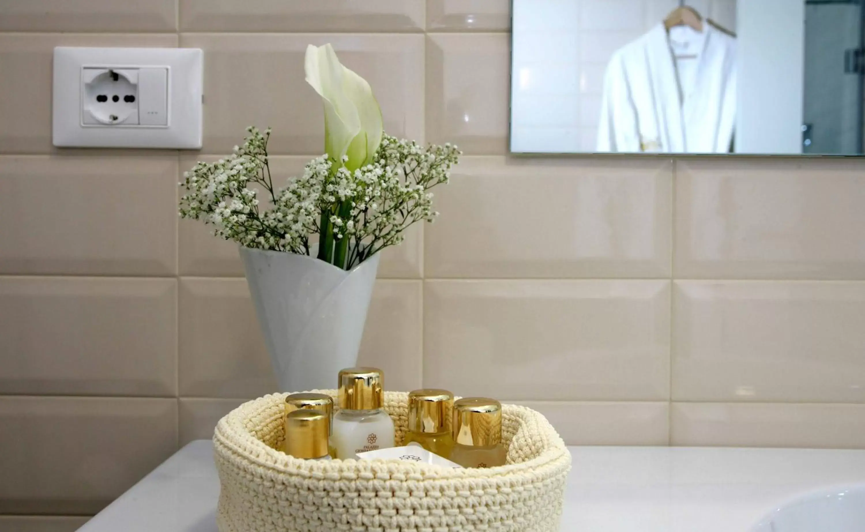 Bathroom in Palazzo Giordano Bruno