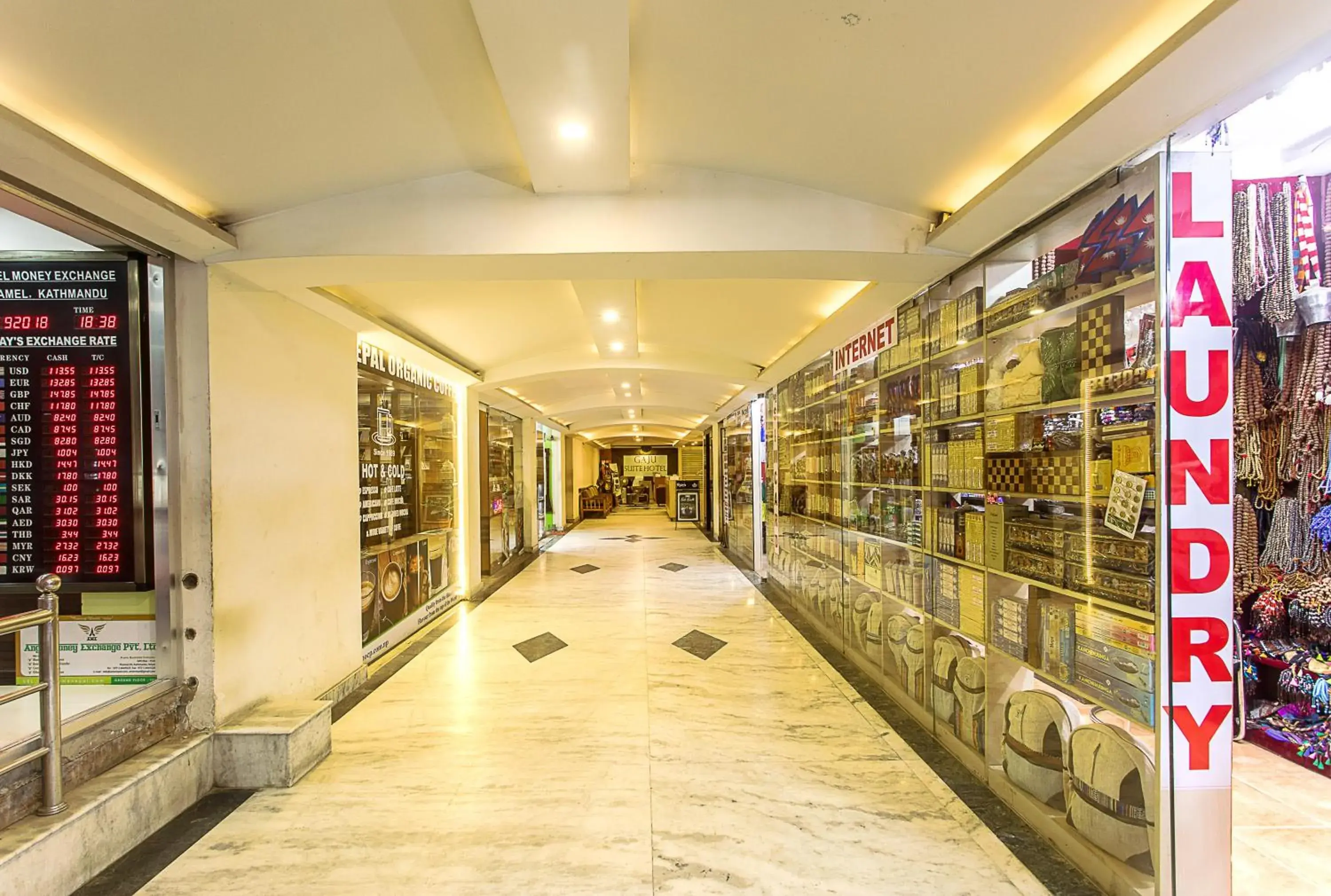 Shopping Area in Gaju Suite Hotel