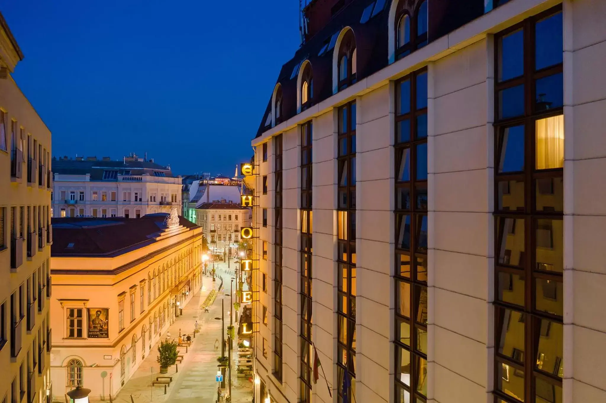 Property building in Danubius Hotel Erzsébet City Center