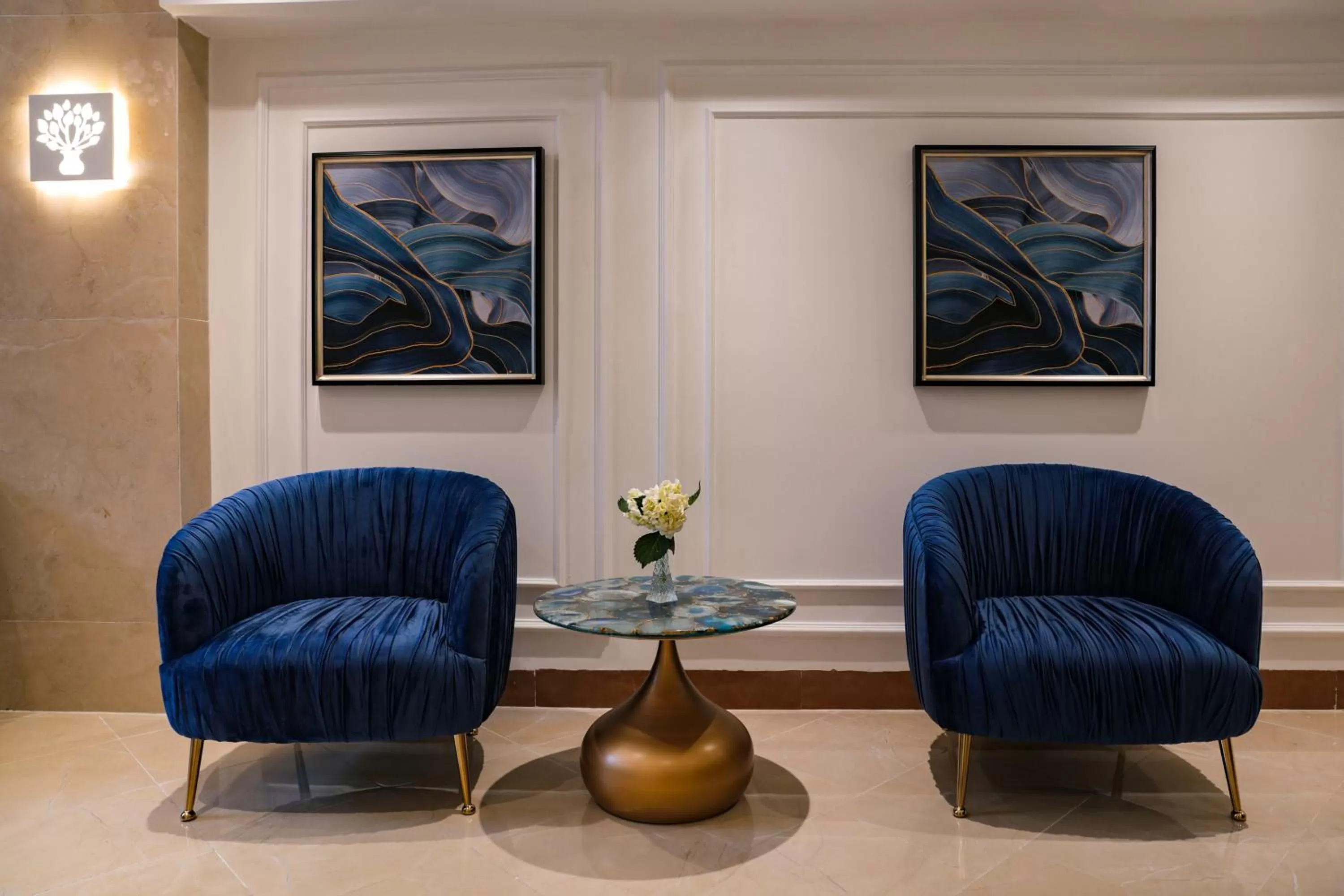 Lobby or reception in Hanoi Fiesta Central Hotel and Spa