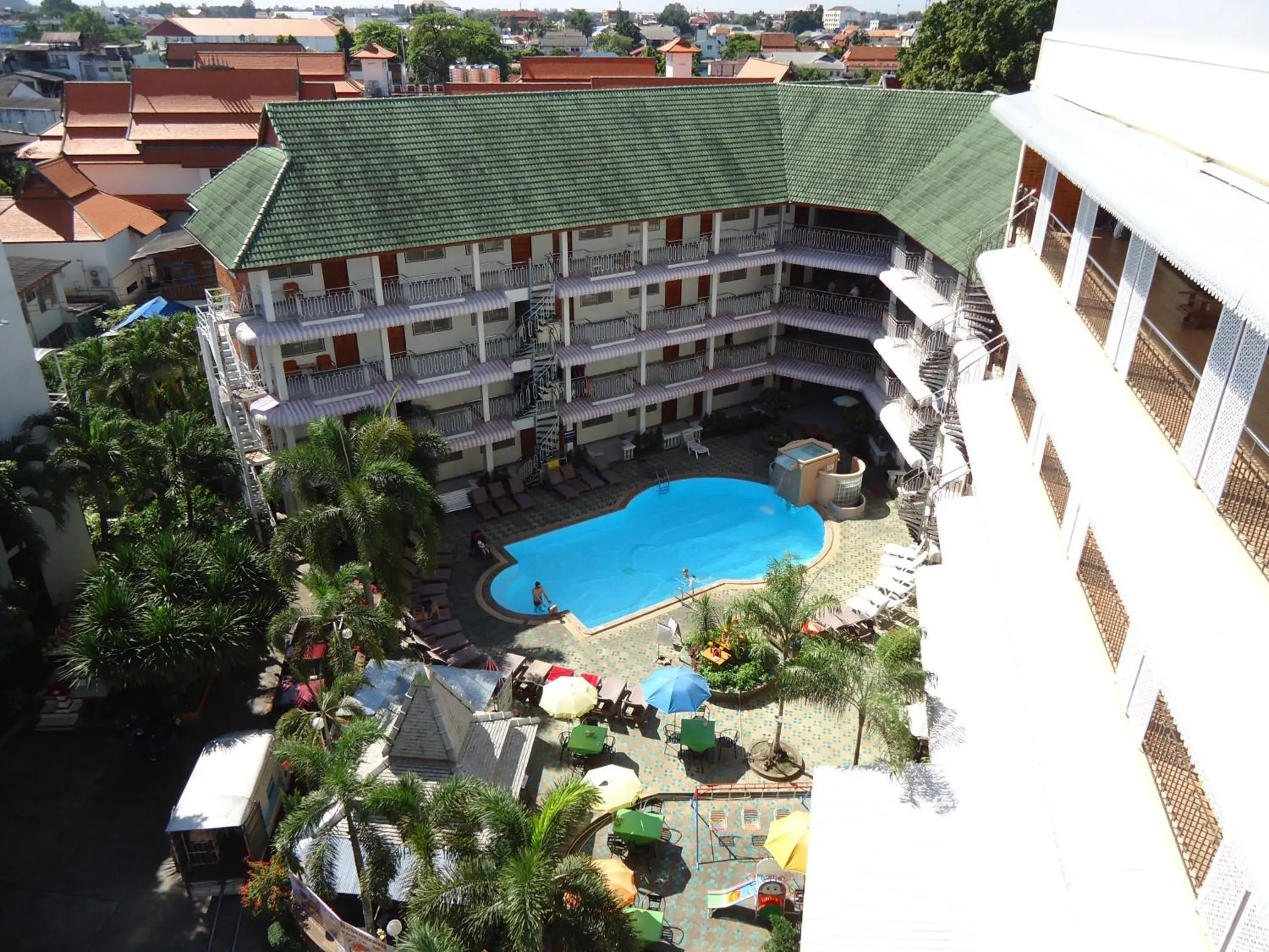 Property building, Bird's-eye View in Top North Hotel