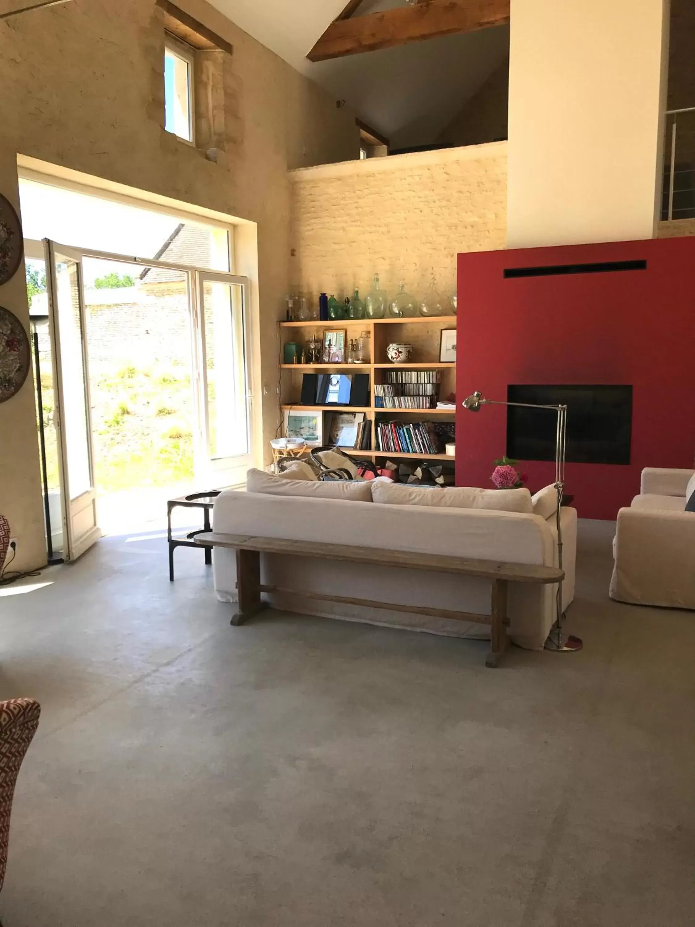 Living room in Les Granges Pelloquin