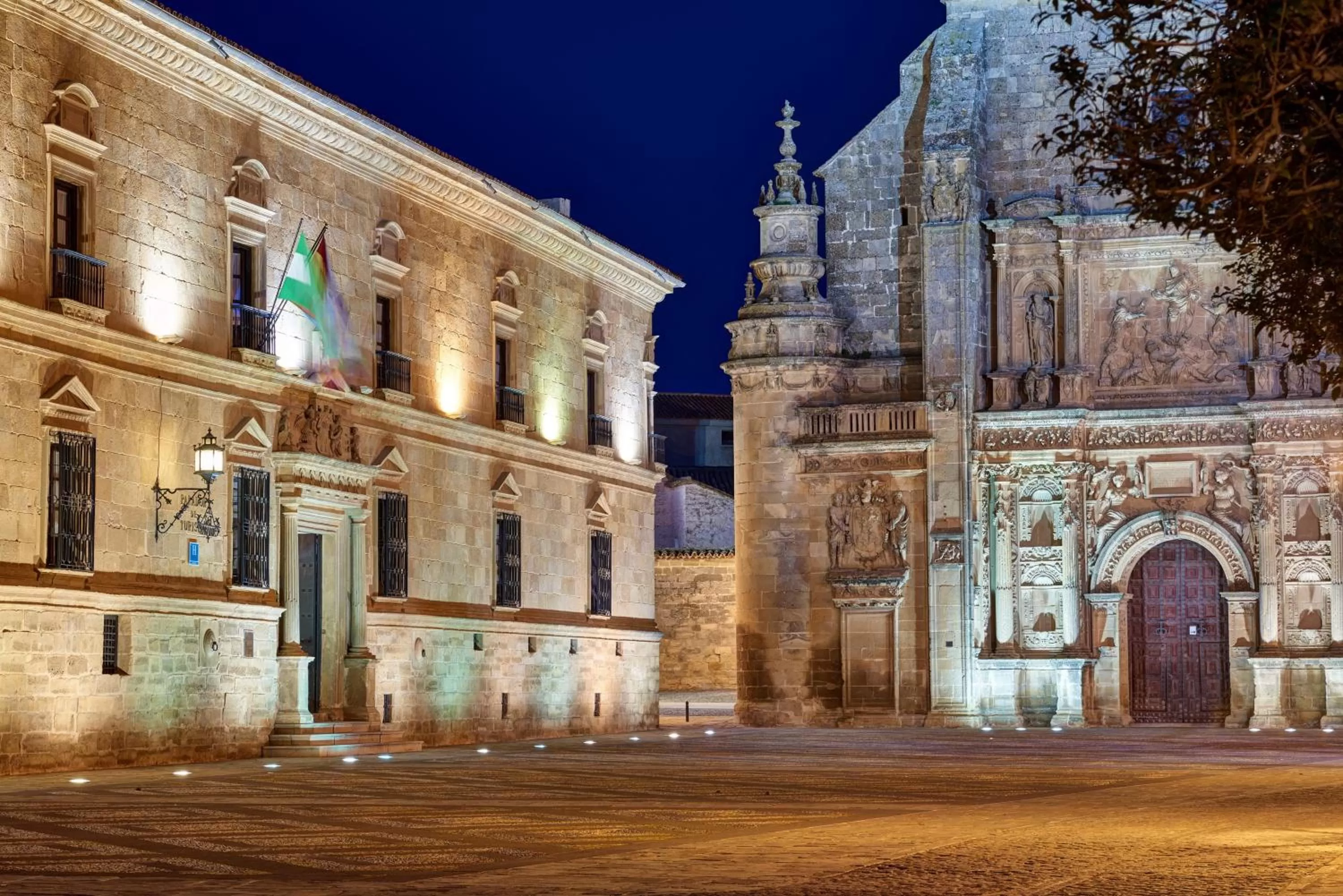 Facade/entrance in Parador de Ubeda