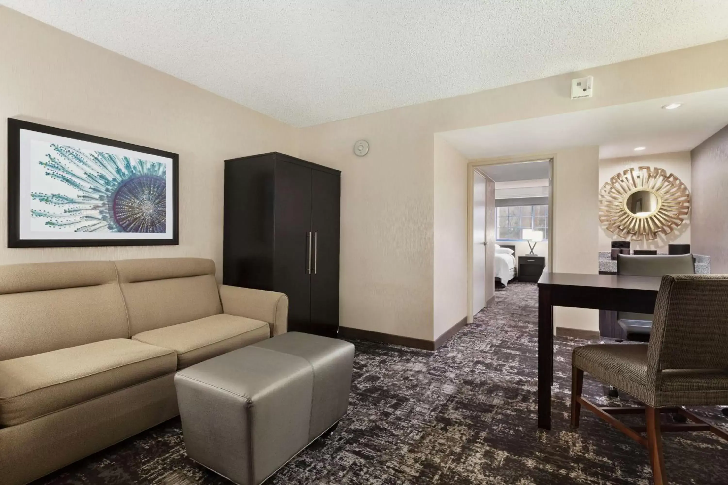 Bedroom, Seating Area in Embassy Suites by Hilton Arcadia-Pasadena Area