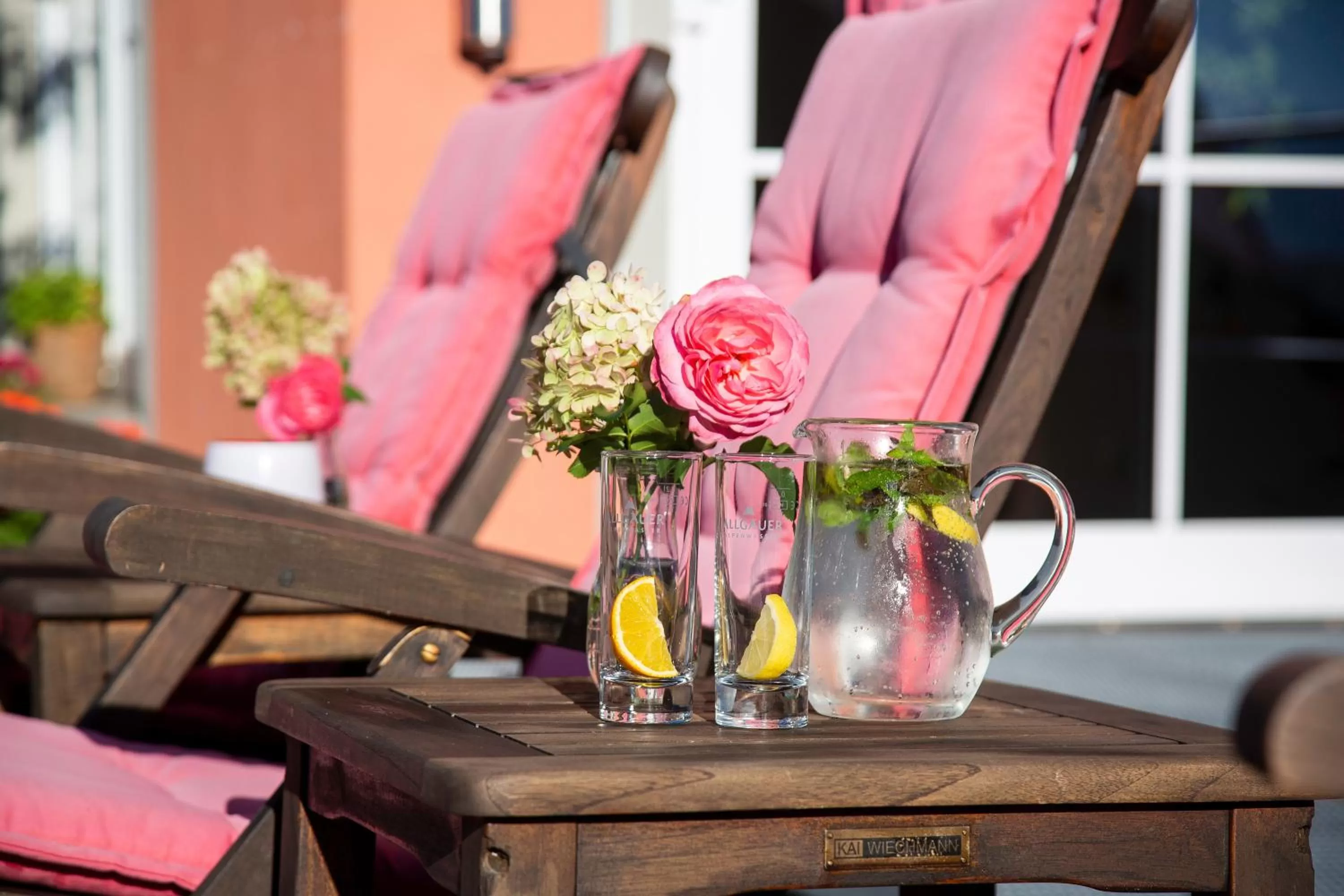 Balcony/Terrace in Hotel Hirsch