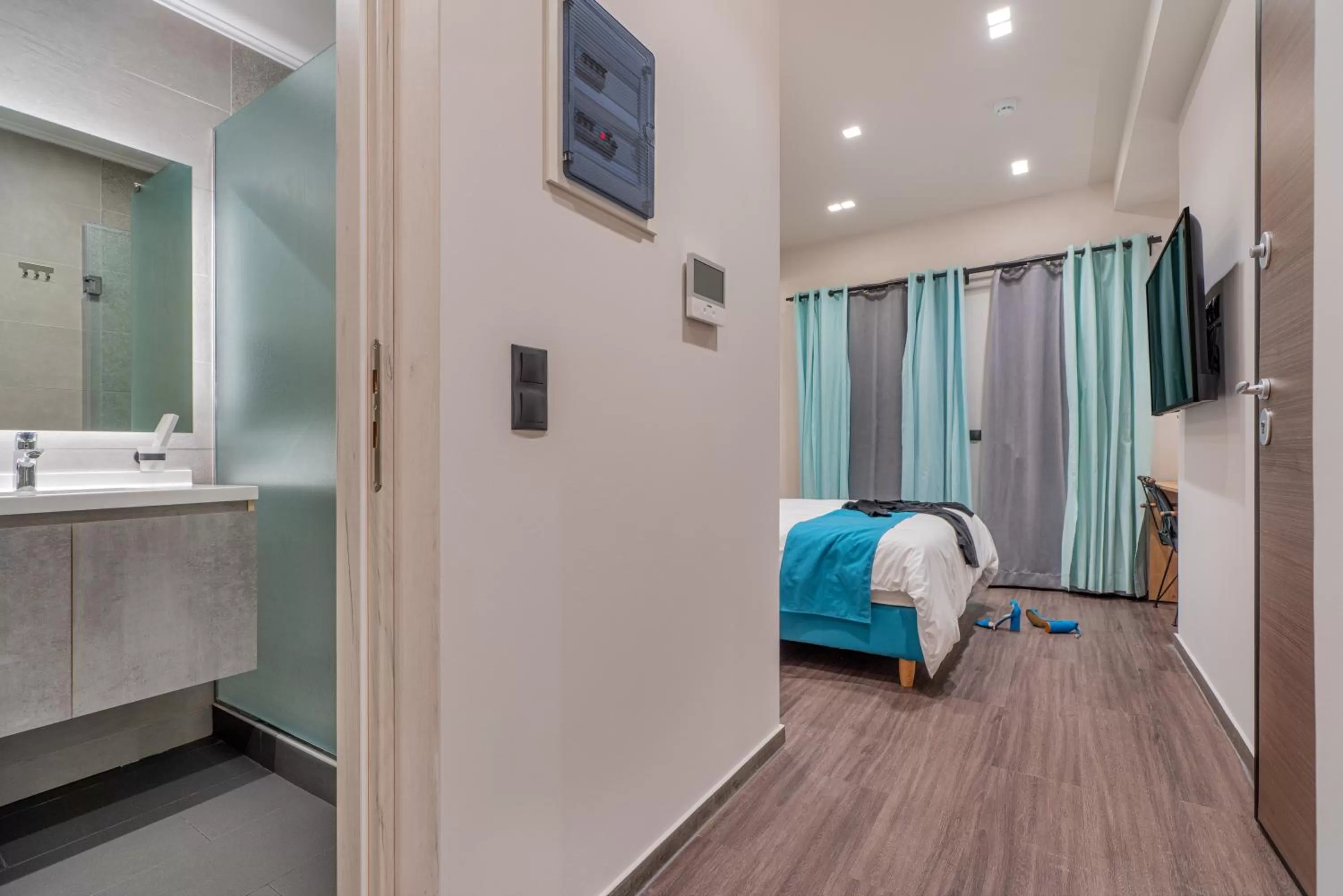 Bed in Exarchia House Project