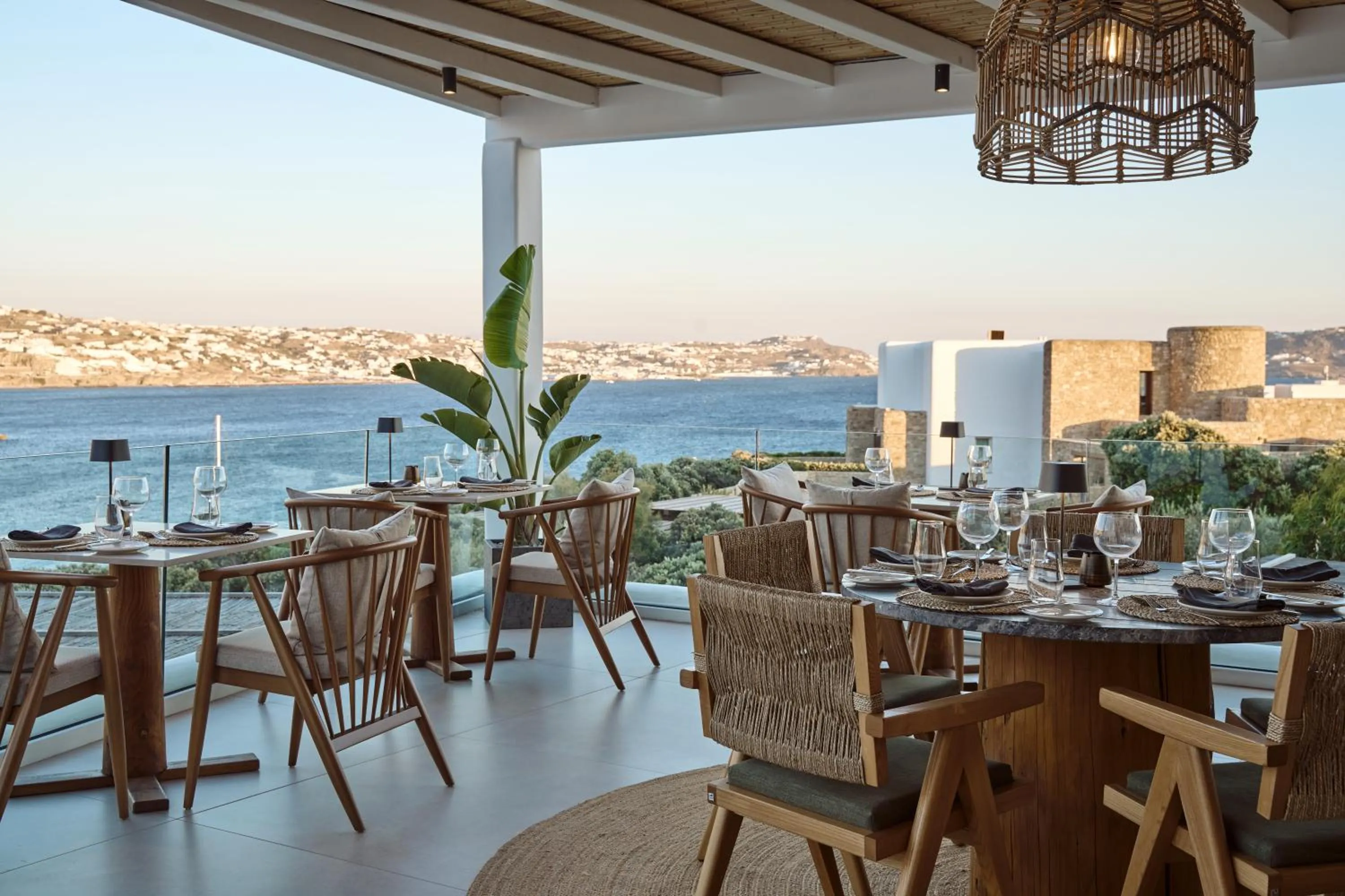 Restaurant/places to eat in Mykonos Princess Hotel