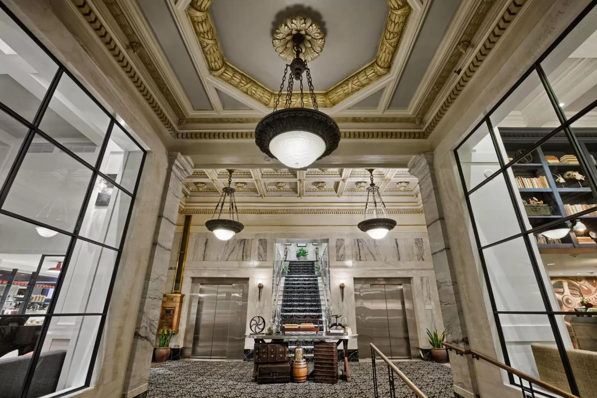 Lobby or reception in Hotel Teatro