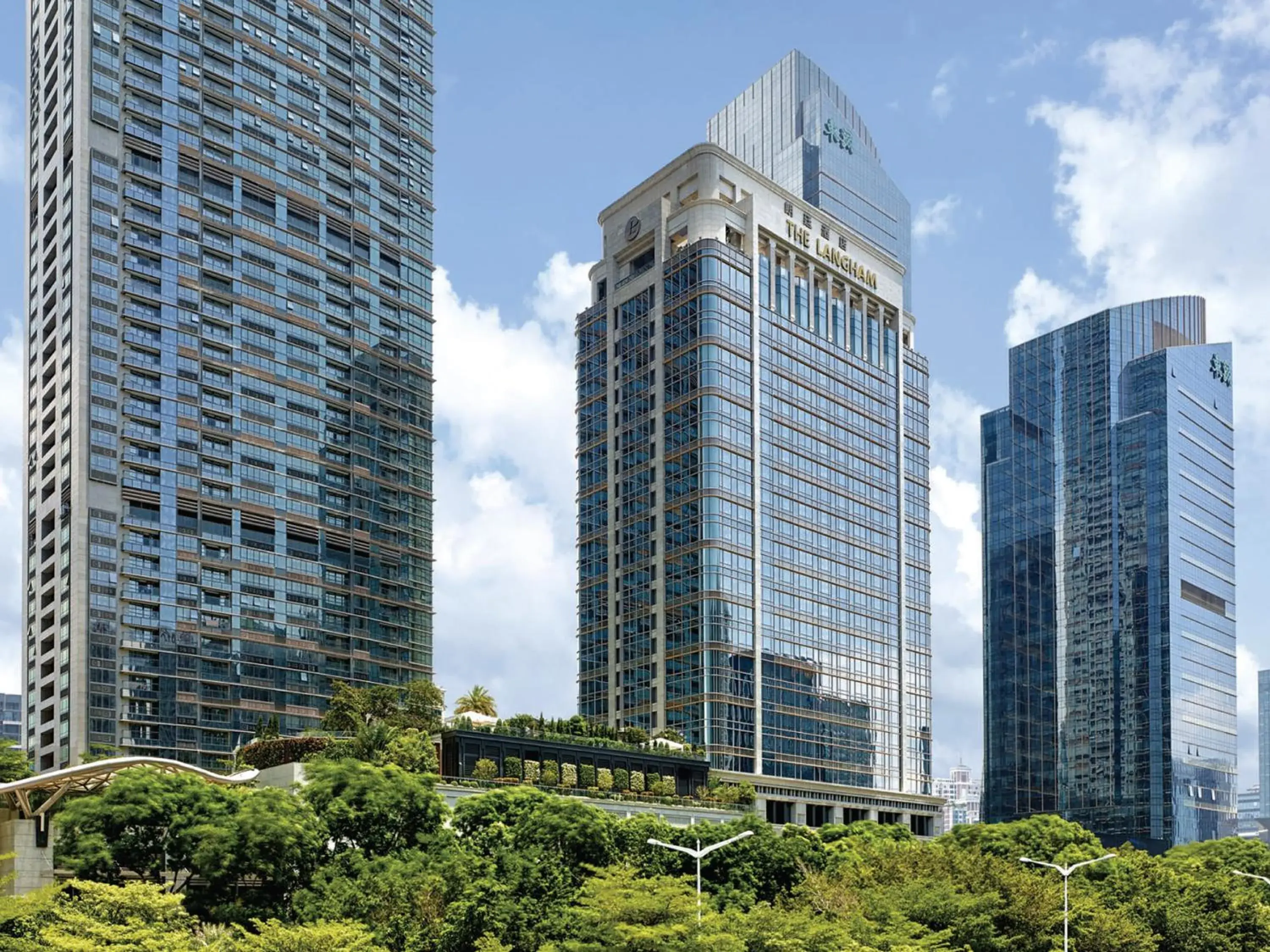 Property building in The Langham, Shenzhen