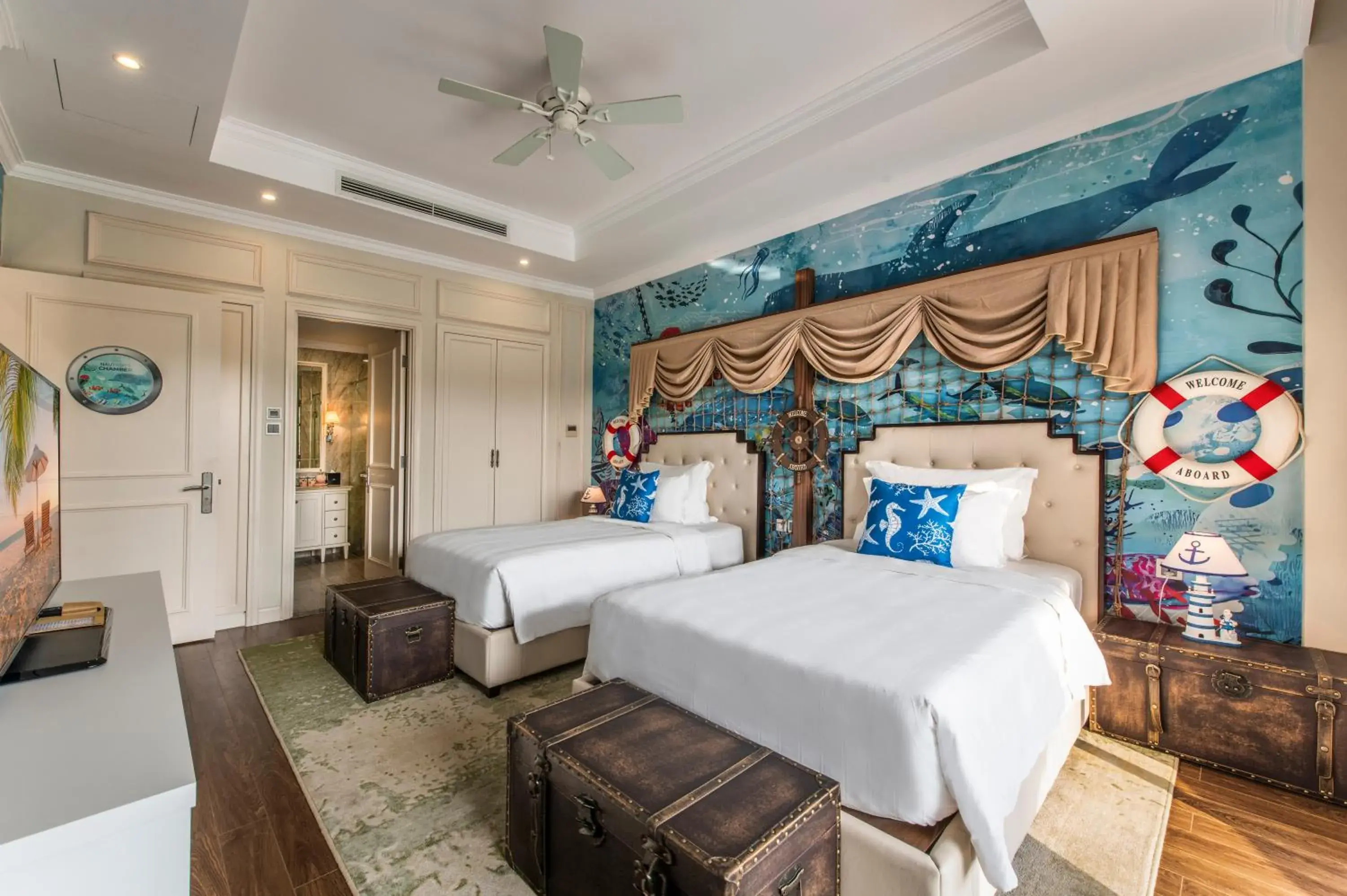 Bed in Vinpearl Wonderworld Phu Quoc