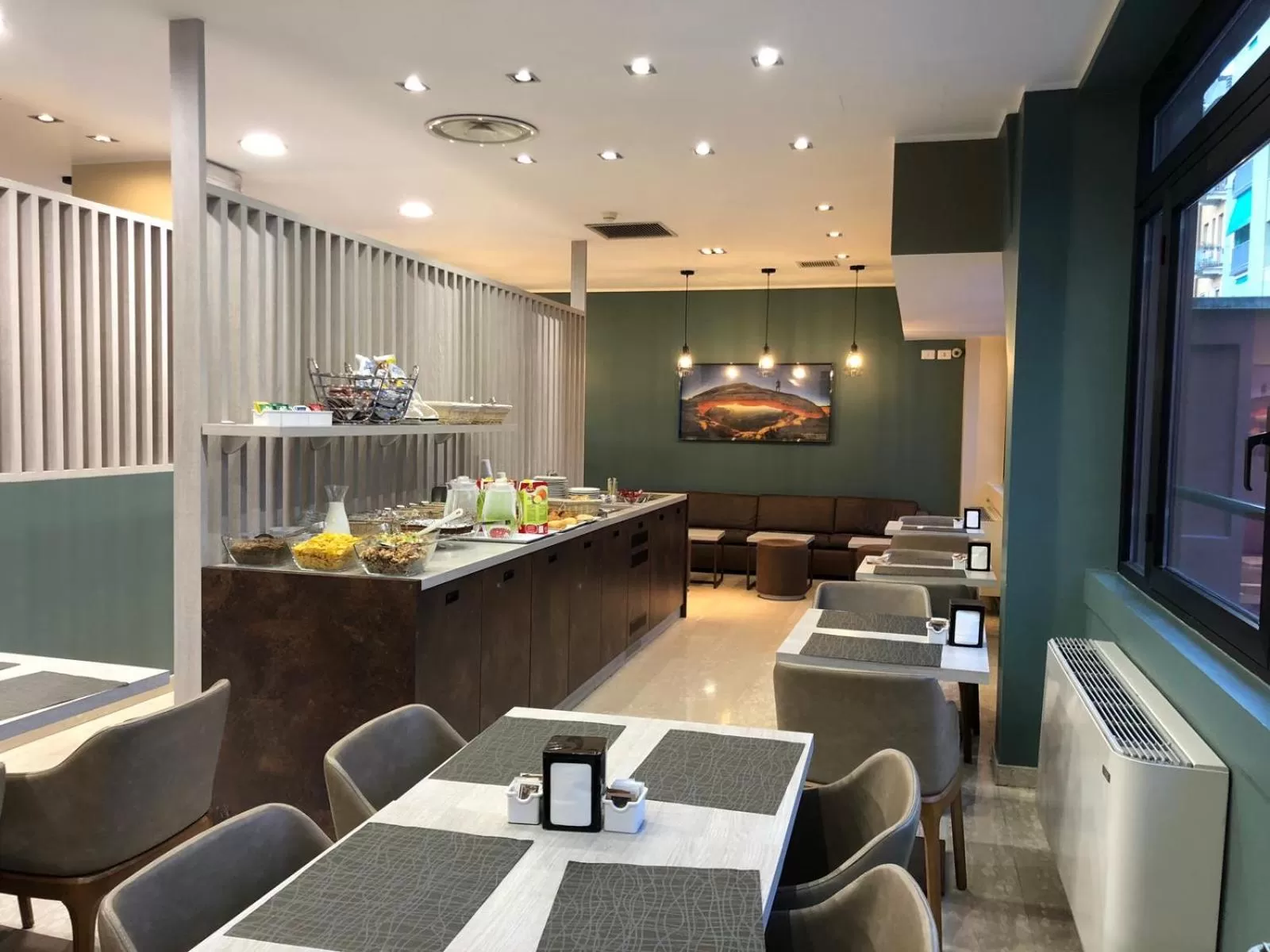 Buffet breakfast in Oasi Village Hotel