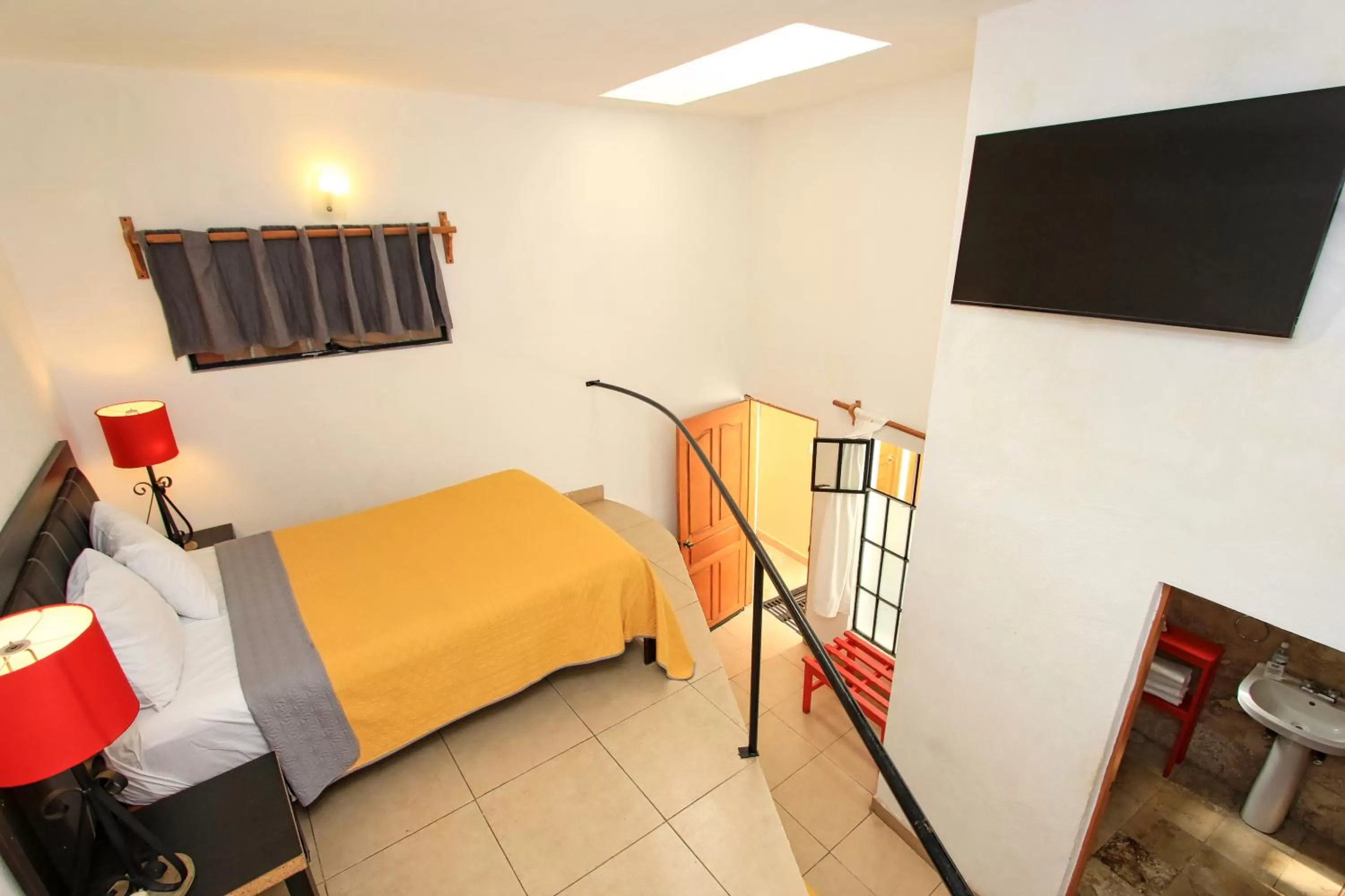 Bed in Hotel Real Guanajuato