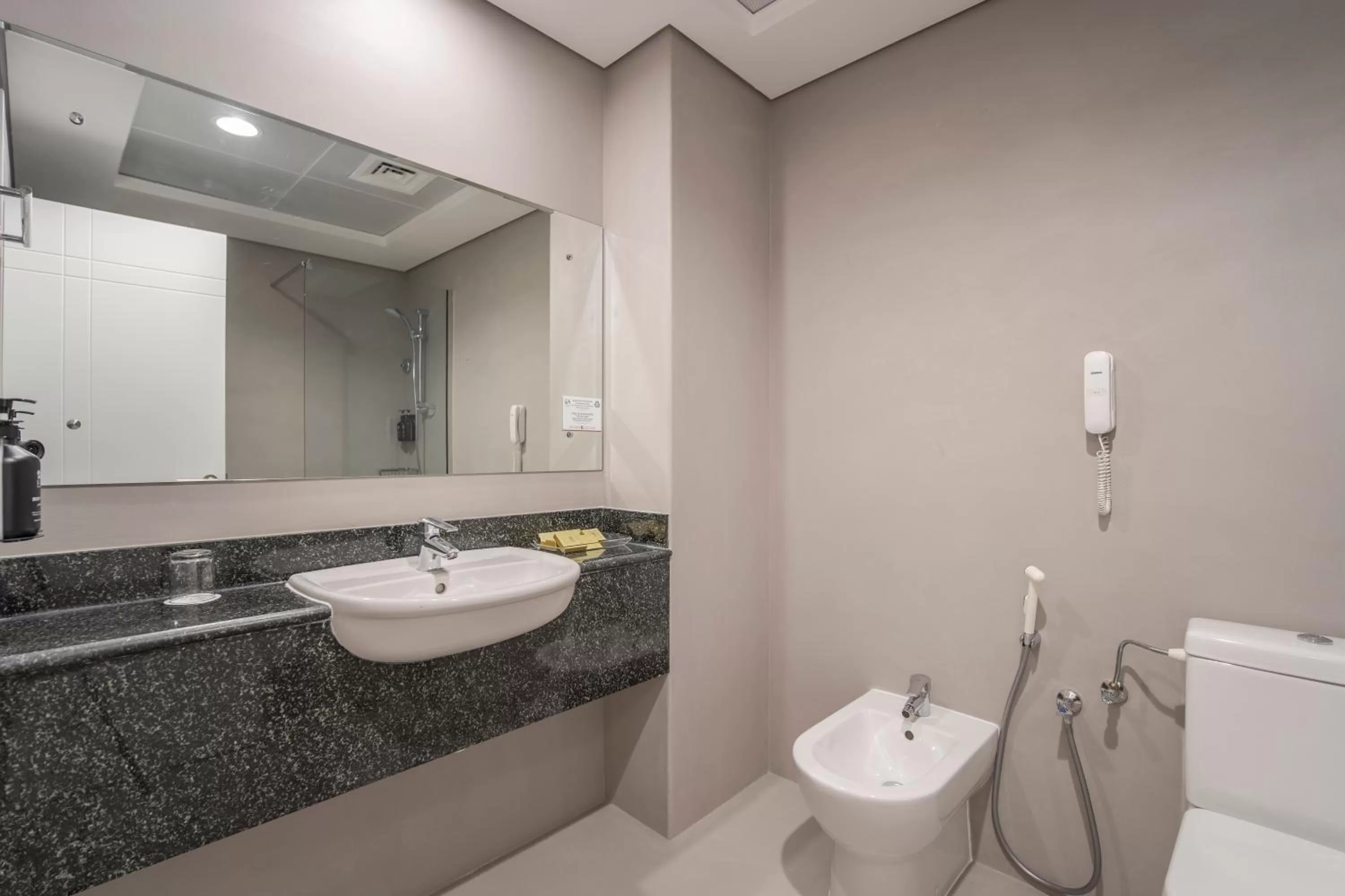 Bathroom in Rose Garden Hotel Apartments - Al Barsha, Near Metro Station