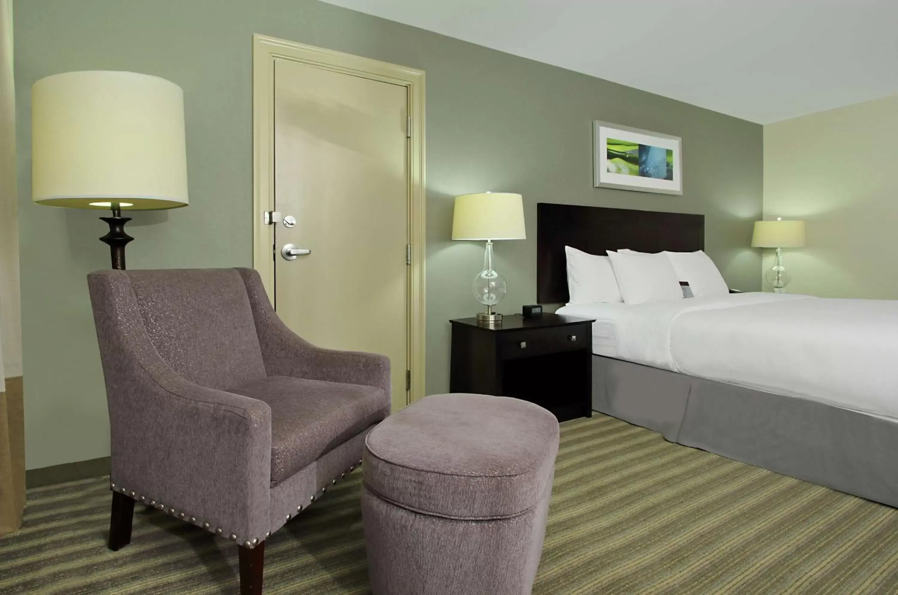 Living room, Bed in Doubletree by Hilton Newark