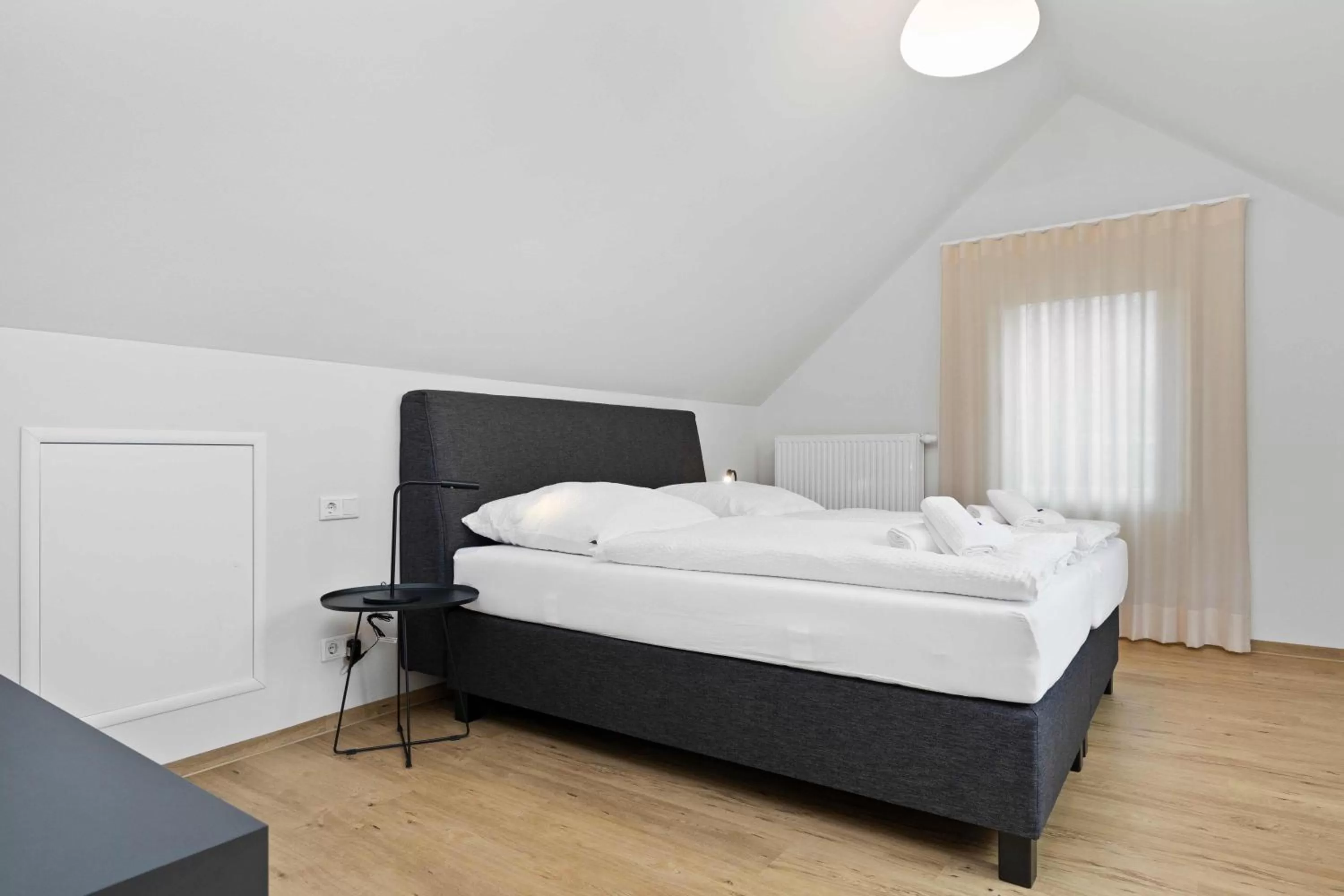 Bedroom, Bed in Hotel Garni Traube