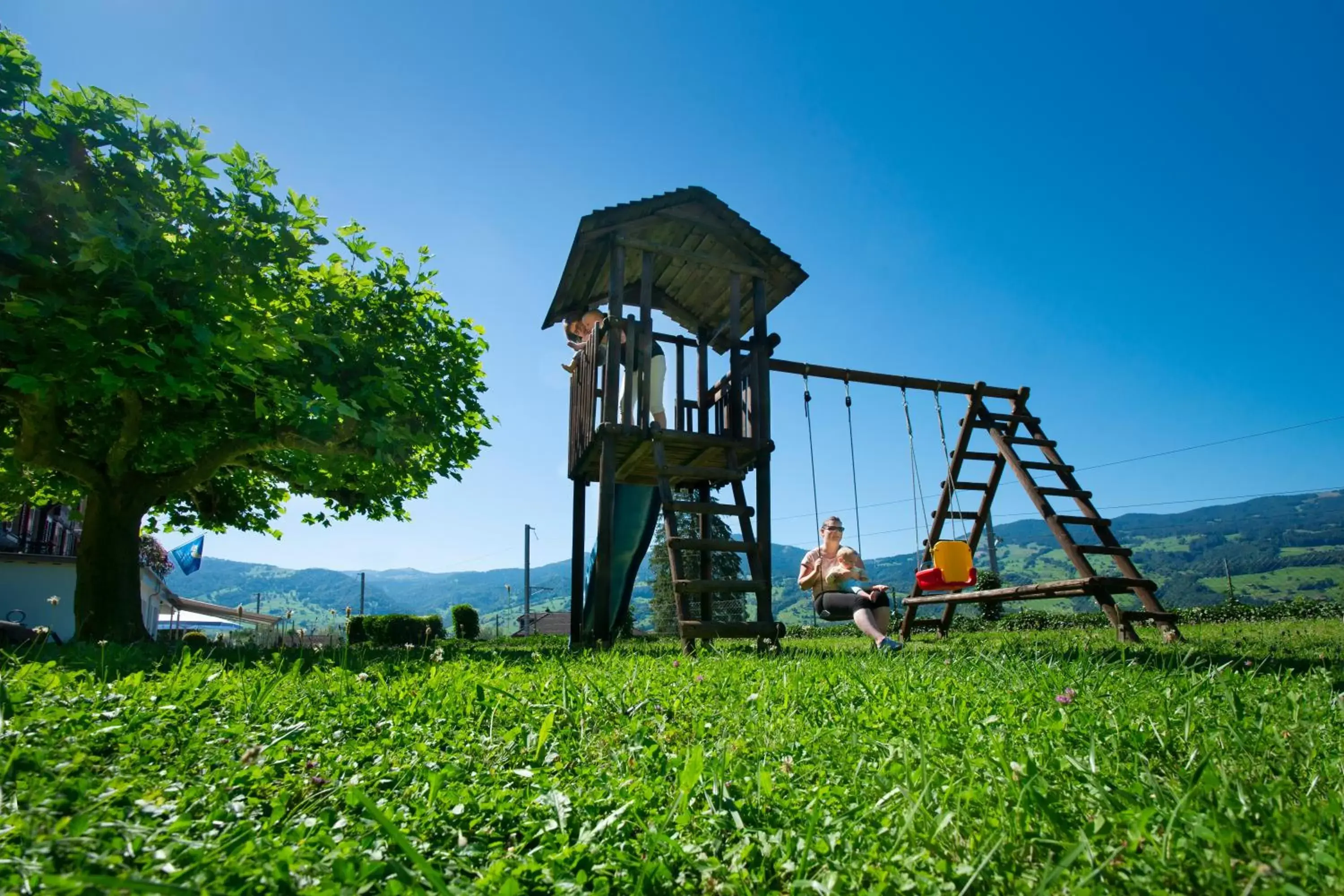 Children play ground, Children's Play Area in Landgasthof Zollhaus