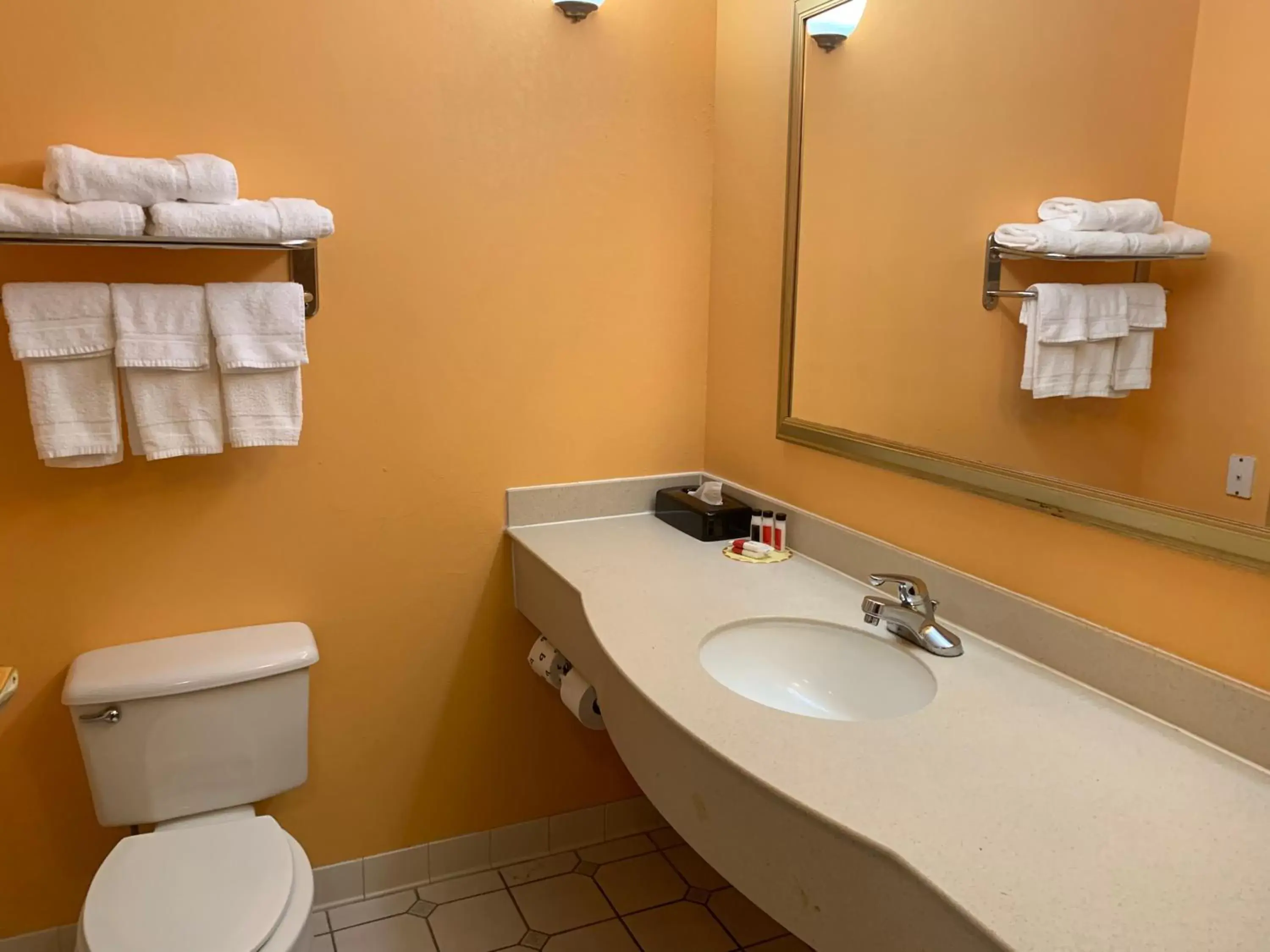 Bathroom in Days Inn & Suites by Wyndham Albany
