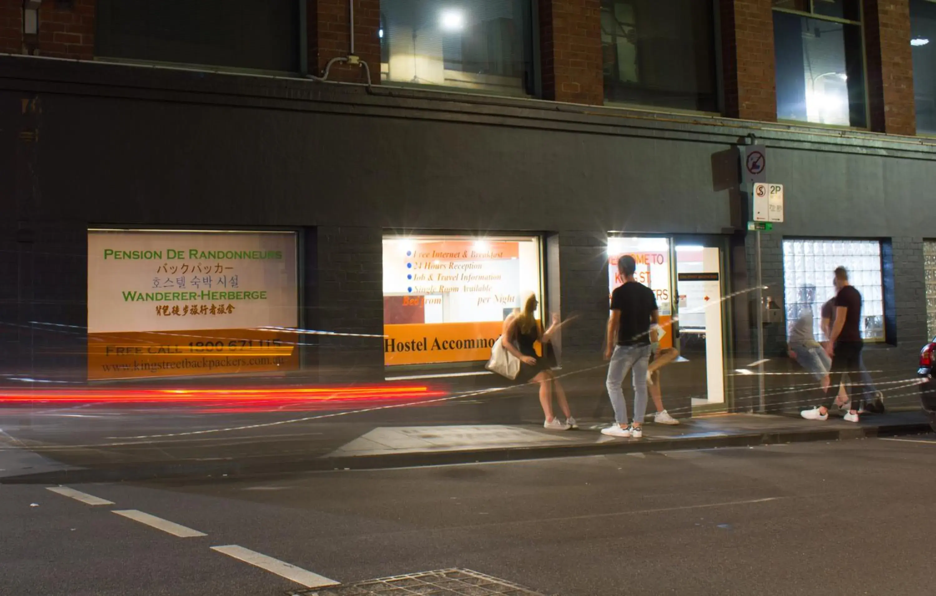 Property building in Melbourne City Backpackers