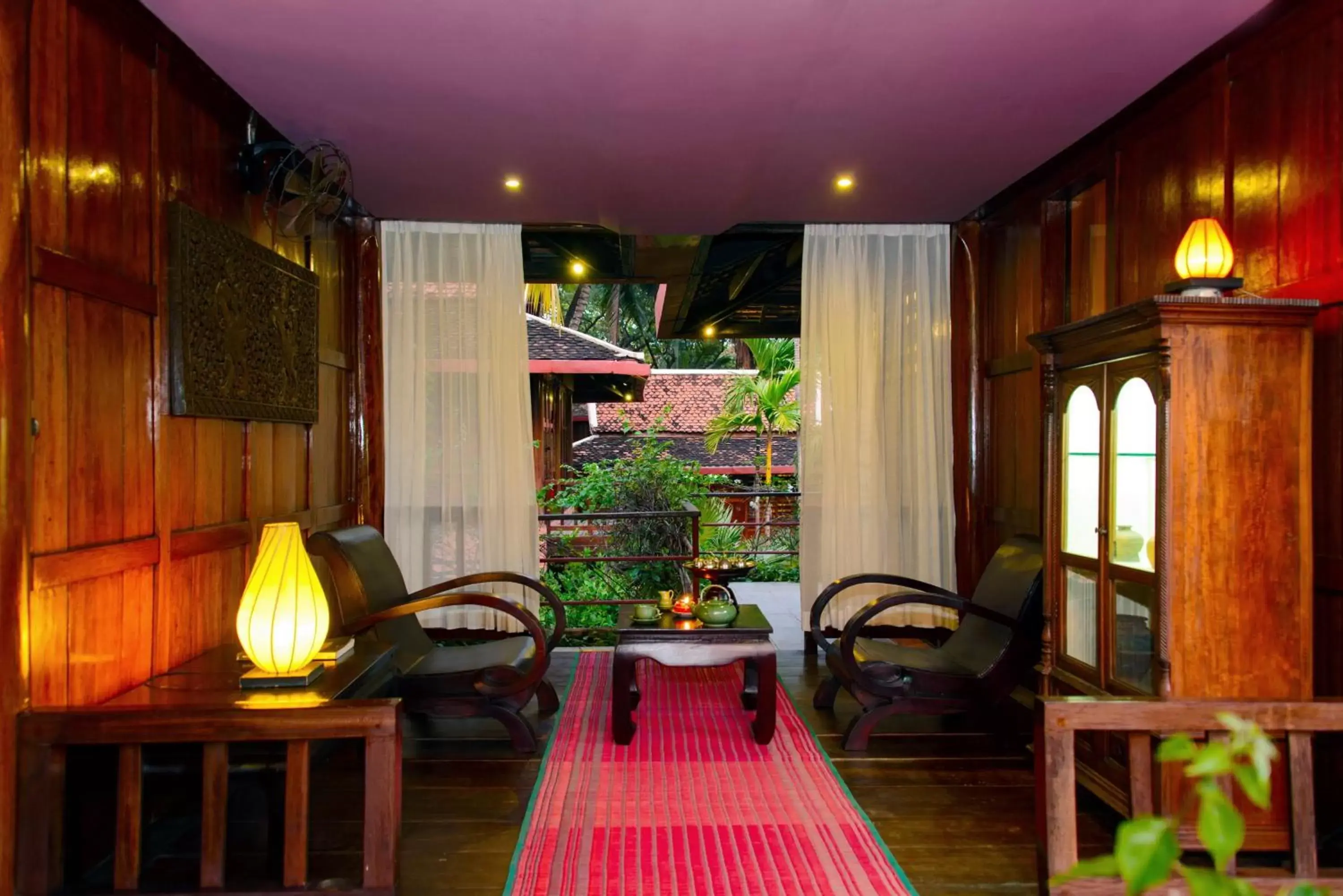 Living room in Angkor Village Hotel