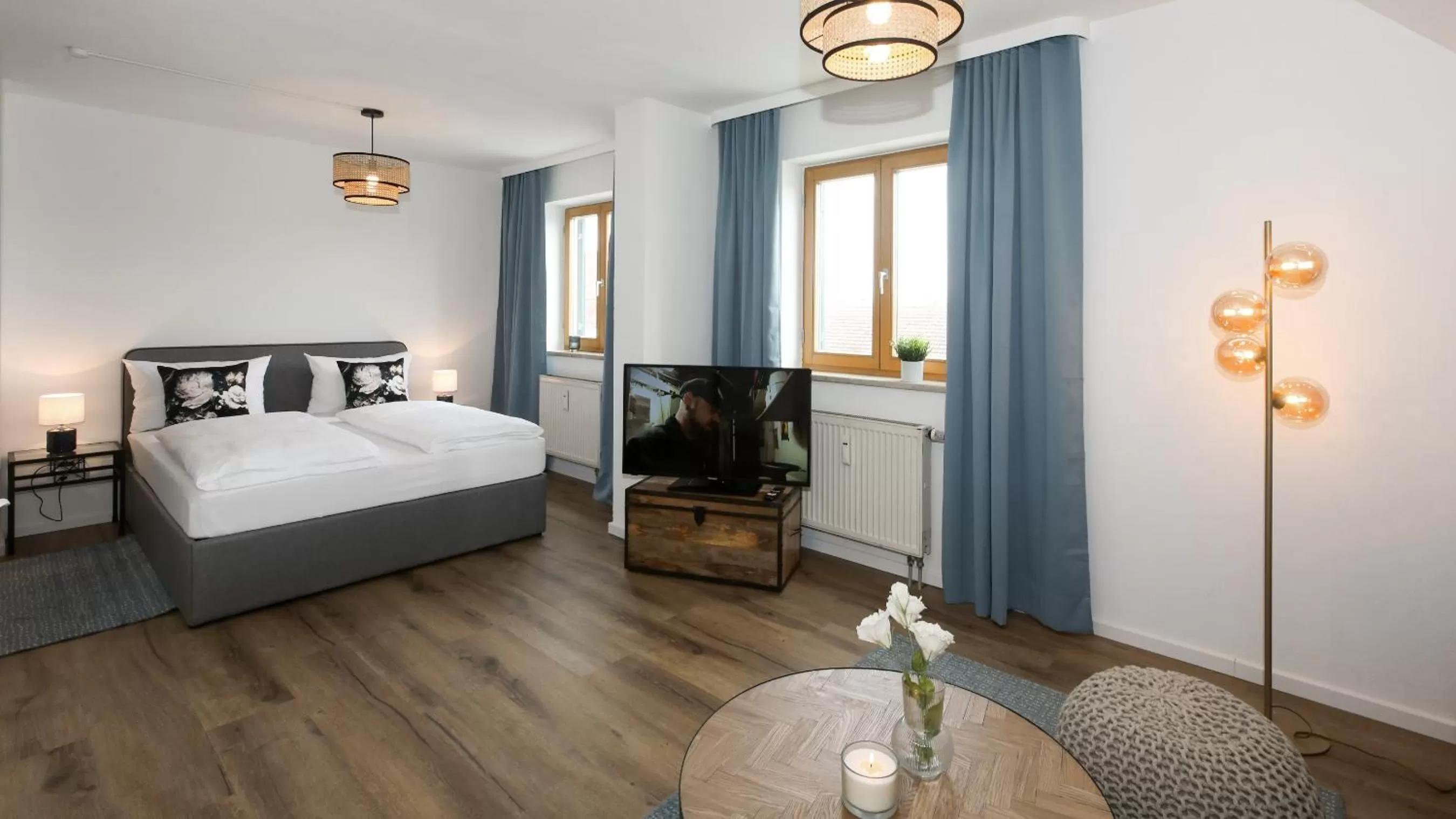 TV and multimedia, Bed in Hotel Obermaier