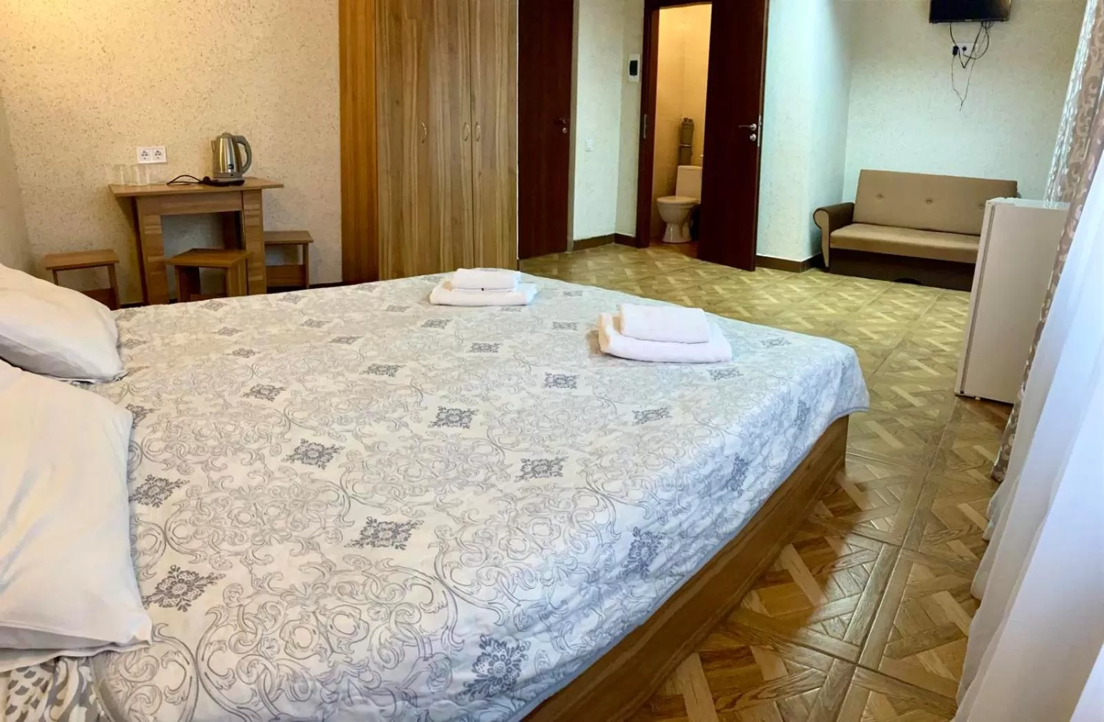 Photo of the whole room, Bed in Zelenyi Kampus