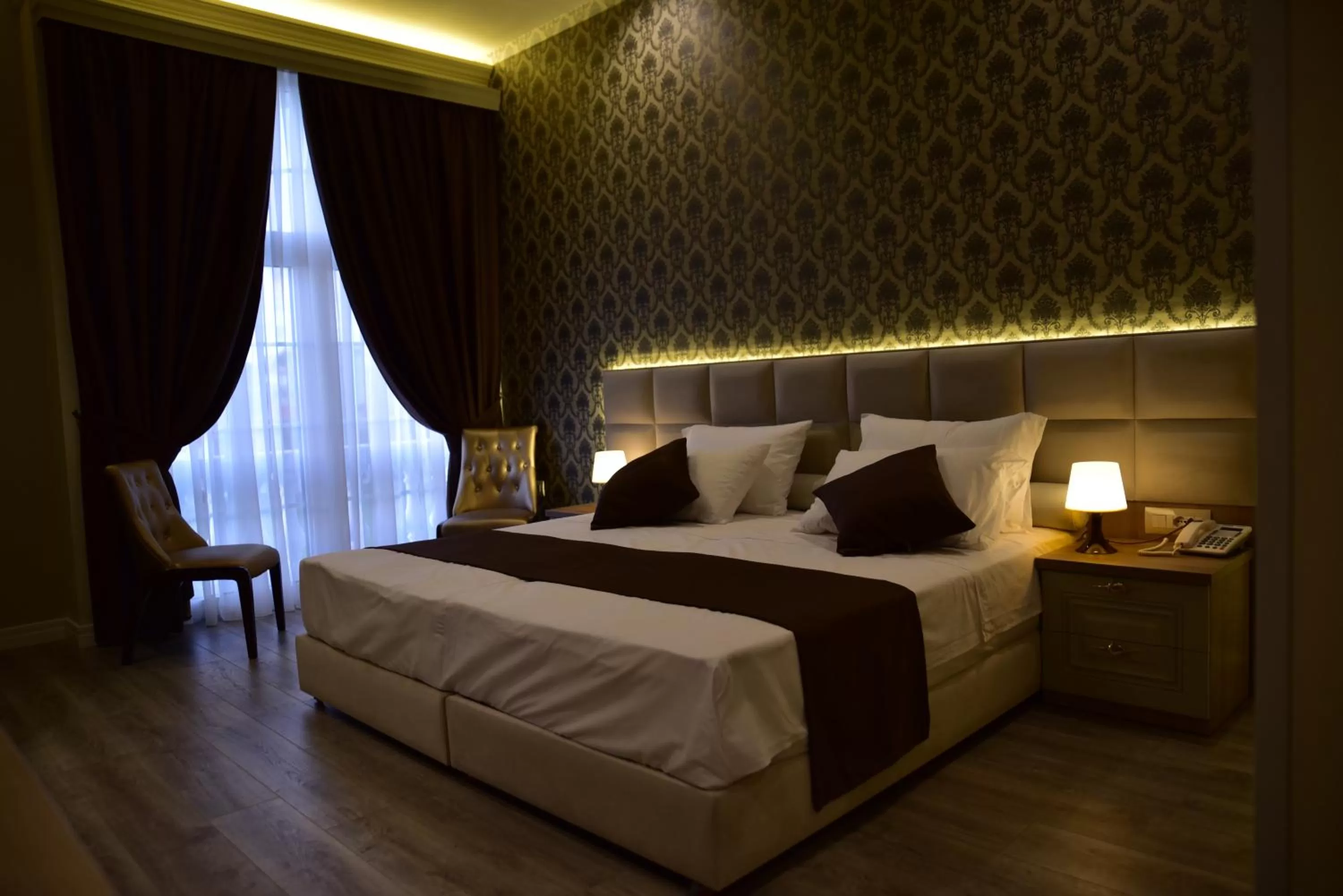 Bed in The King Resort