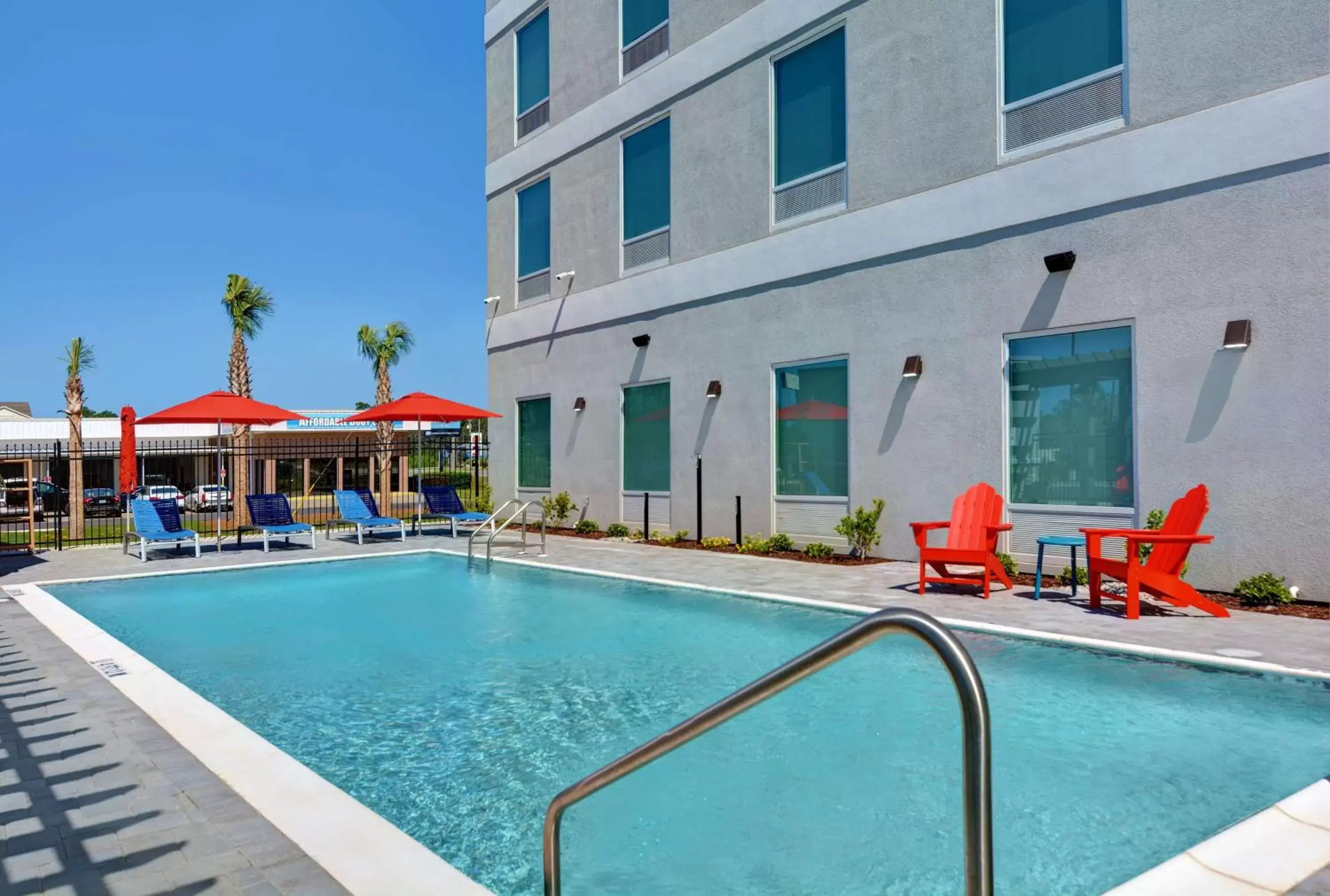 Pool view, Swimming Pool in Home2 Suites By Hilton Panama City Beach, Fl