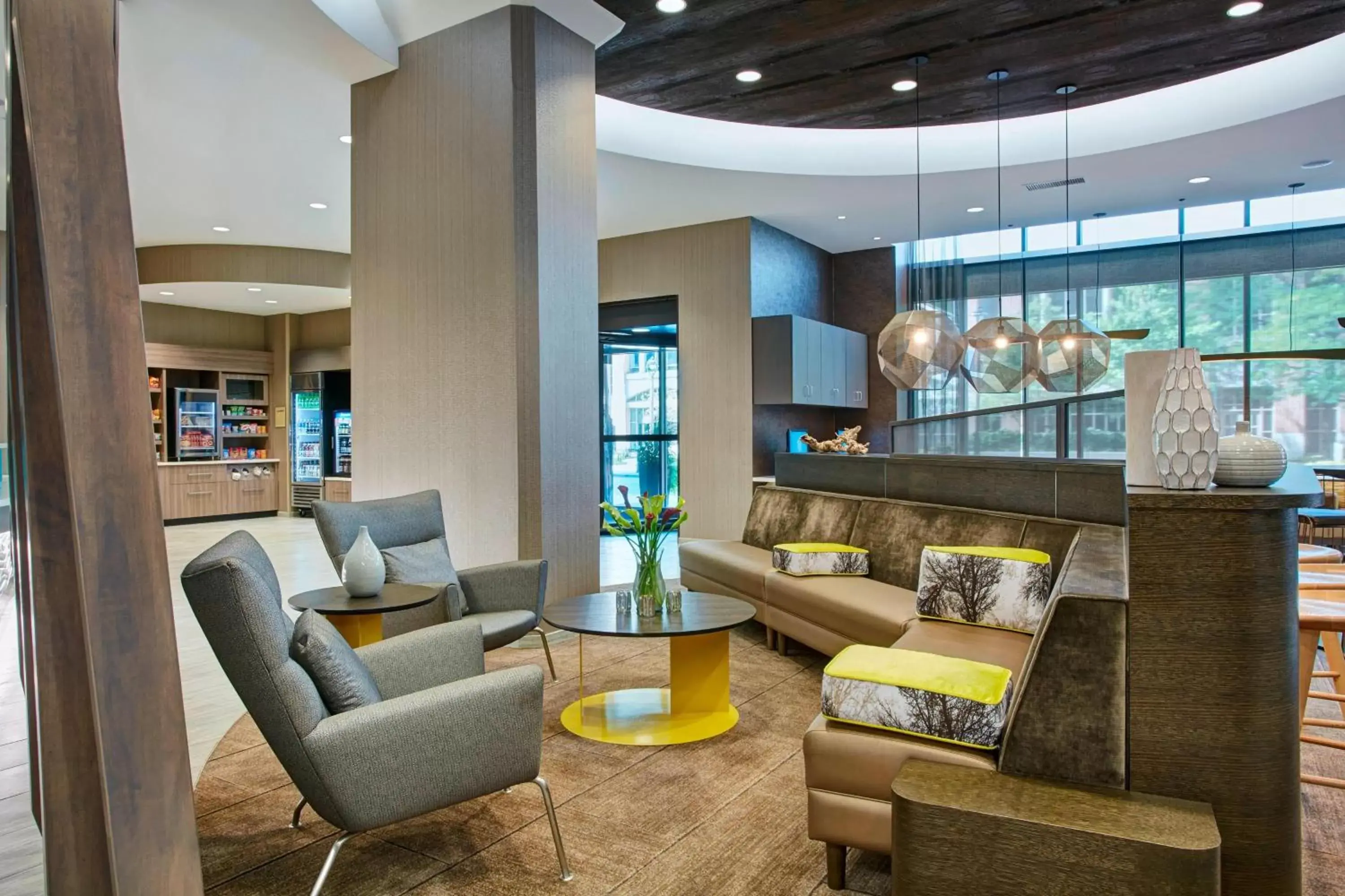 Lobby or reception, Lobby/Reception in SpringHill Suites by Marriott Milwaukee Downtown