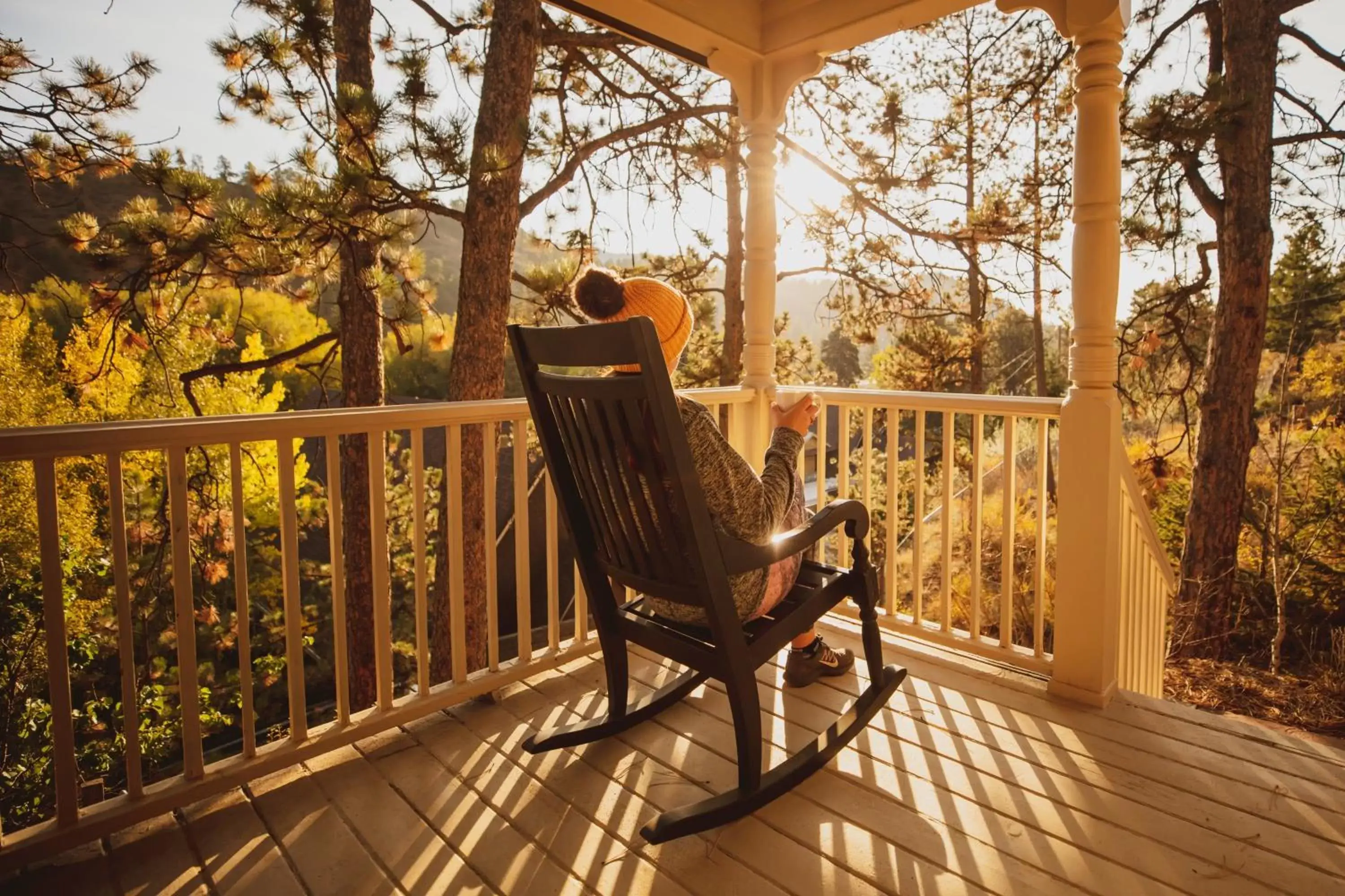 Patio in The Outlook Lodge