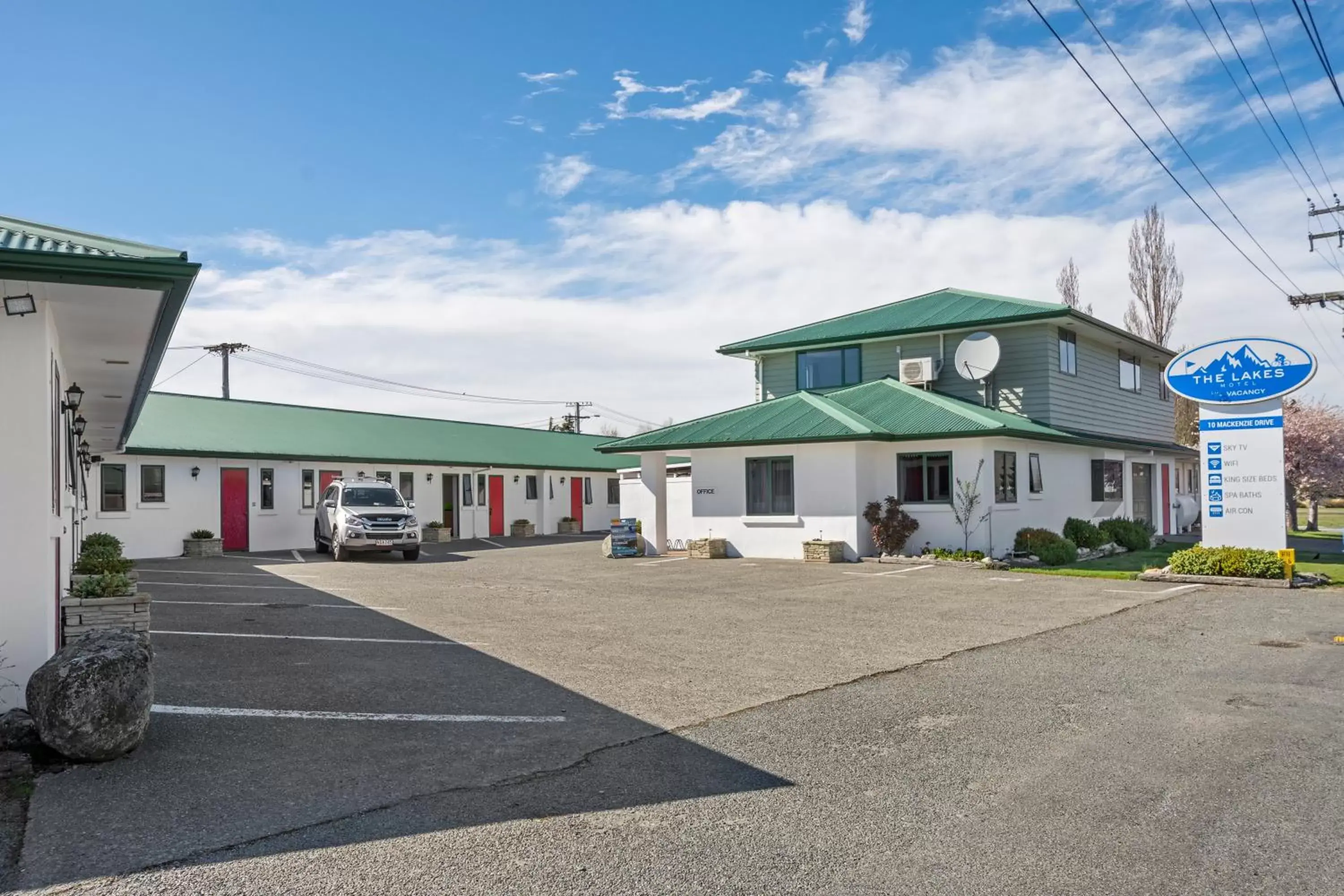 Property Building in The Lakes Motel