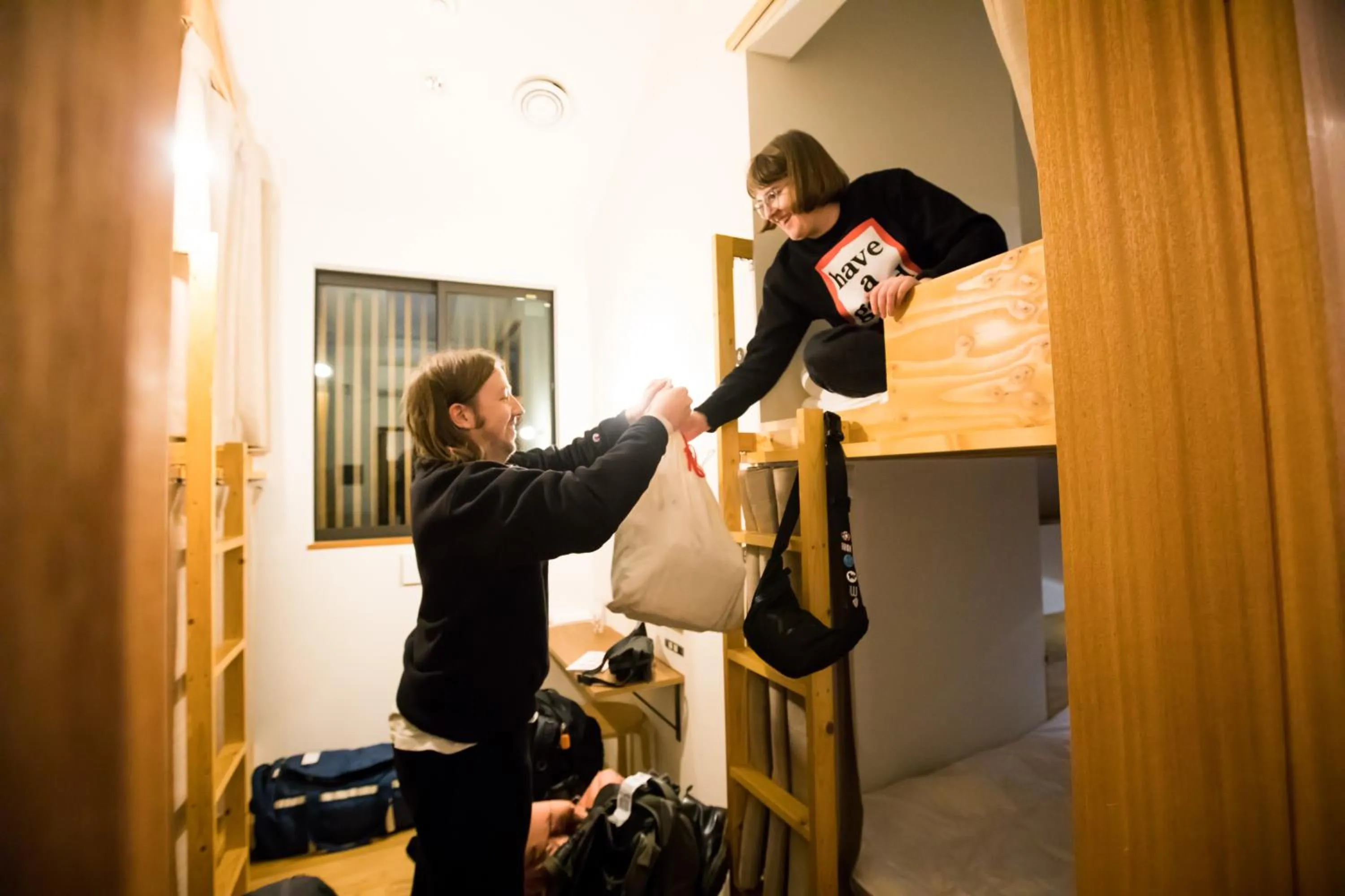 People in Hostel Mitsuwaya Osaka