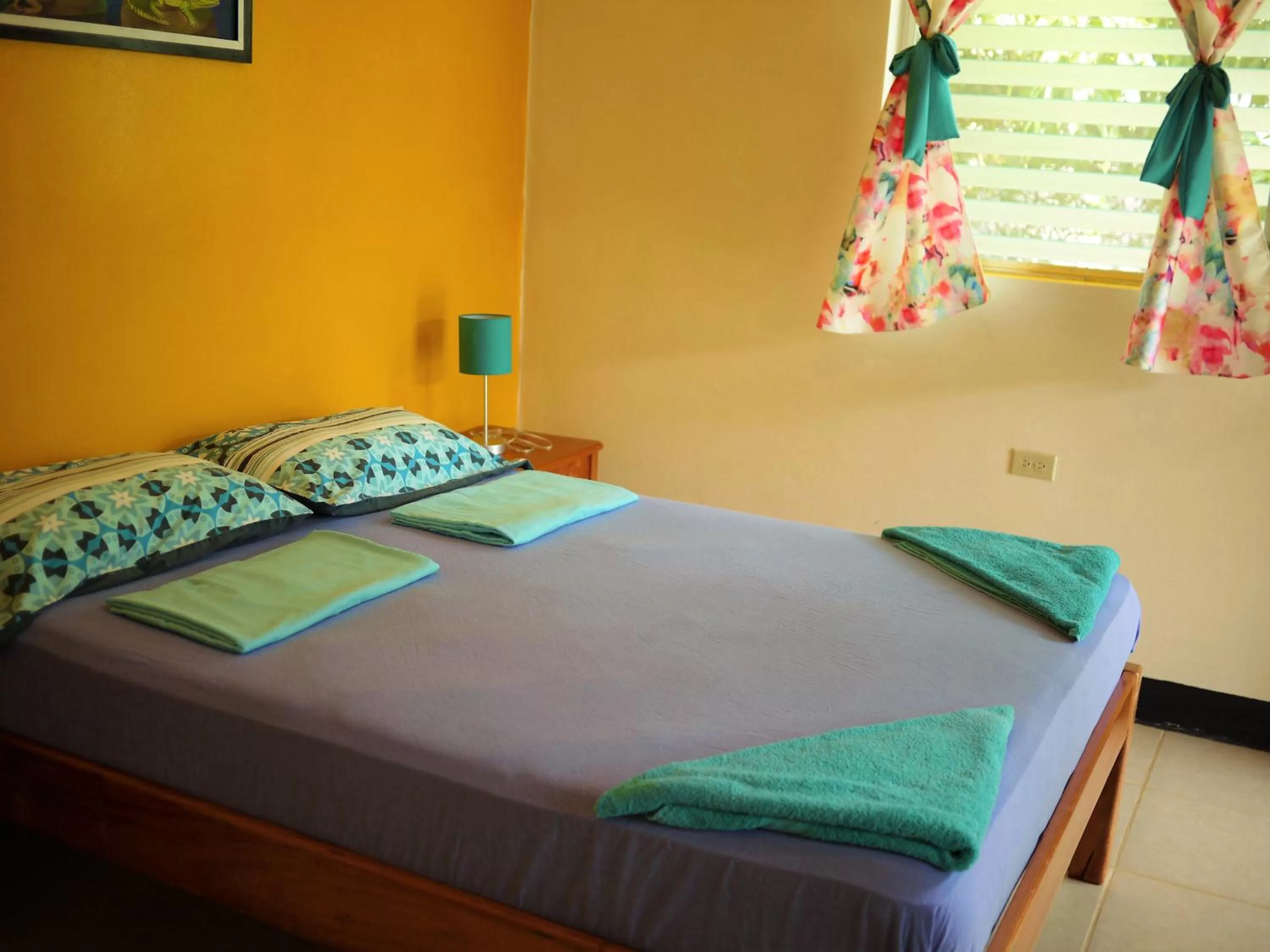 Bed in Hospedaje Soma