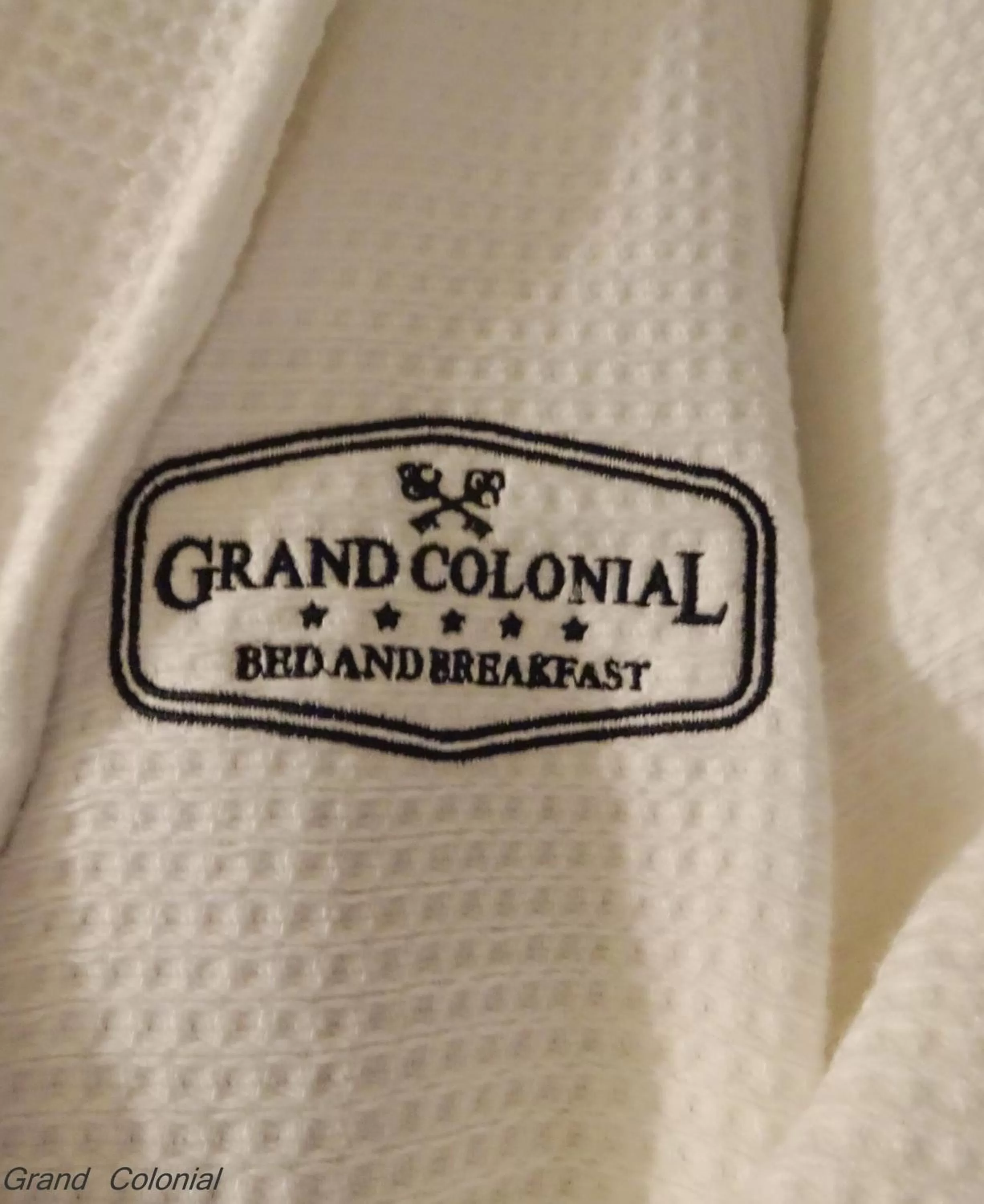 Bathroom, Property Logo/Sign in Grand Colonial Bed and Breakfast