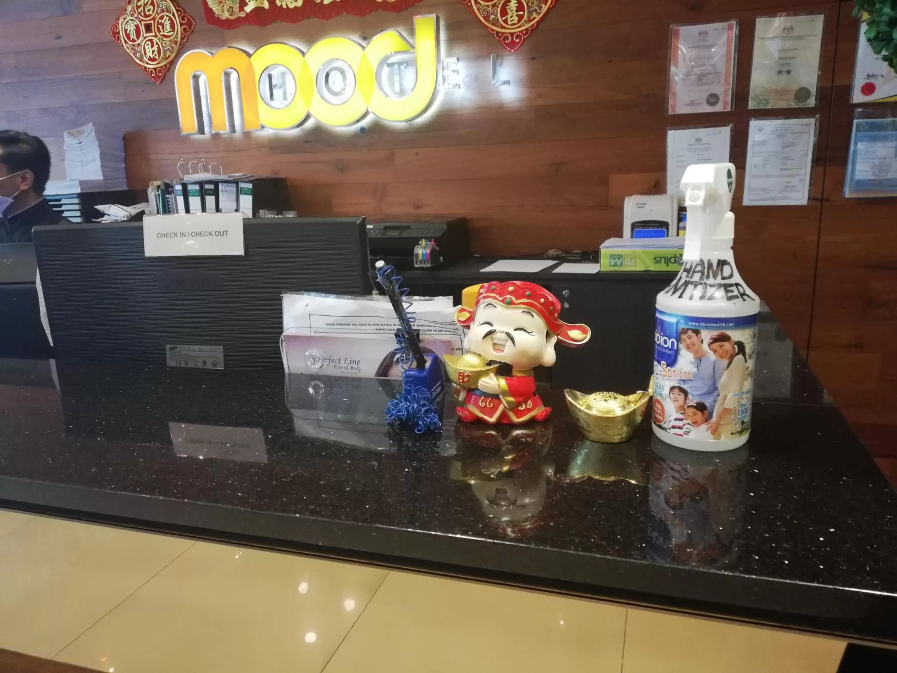 Lobby or reception in Mood Hotel