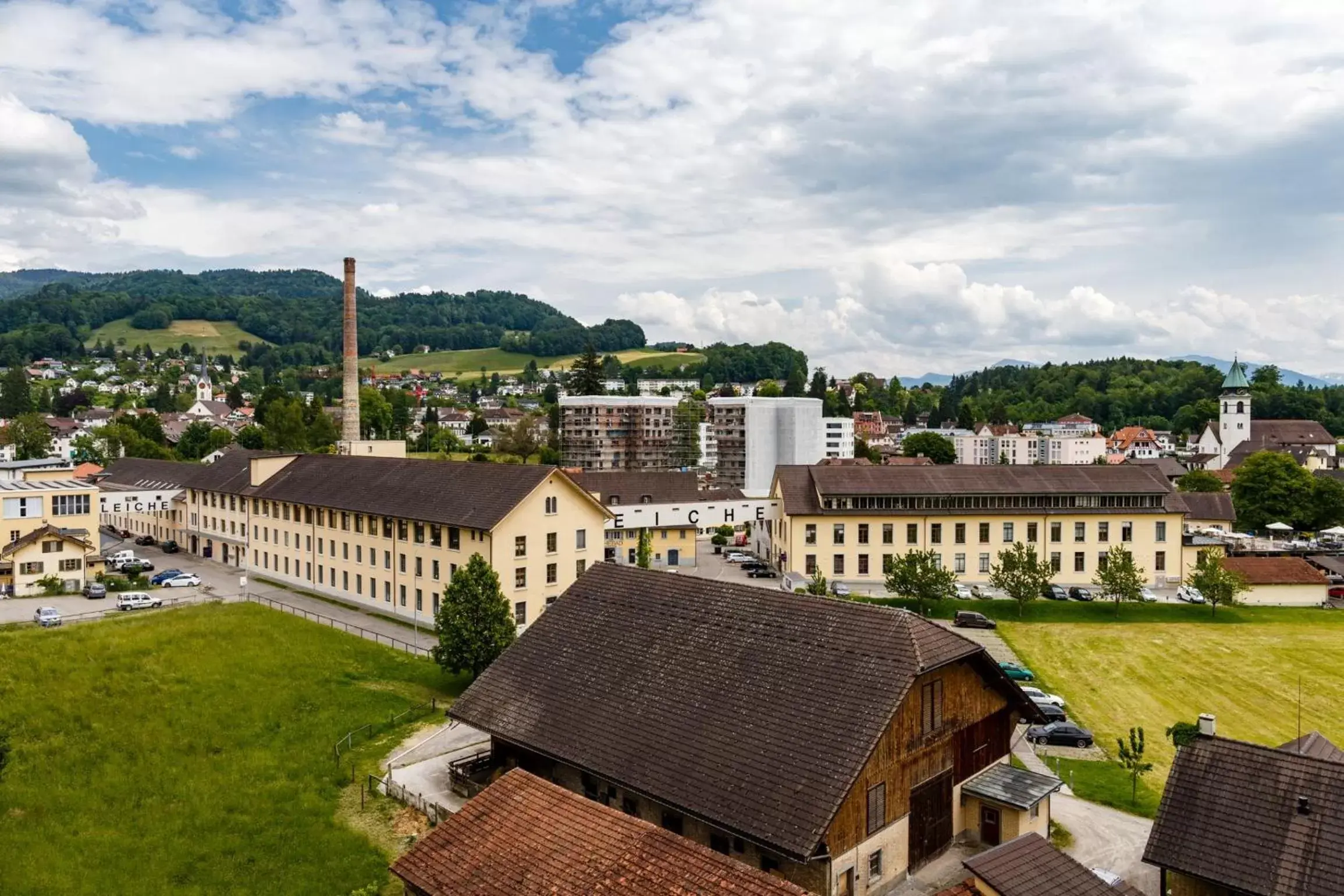 Bird's eye view in Hotel Bleichibeiz