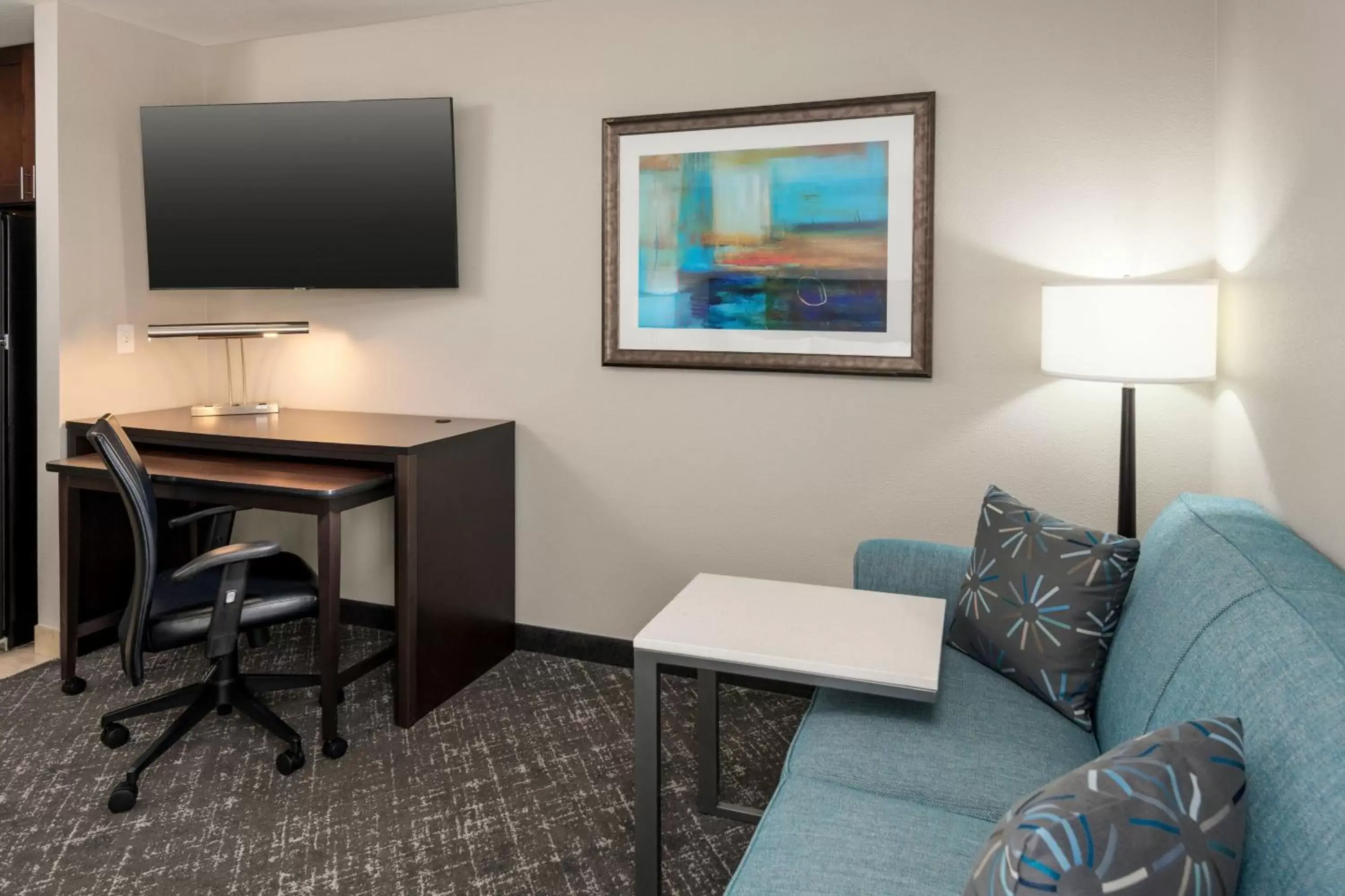 Bedroom, TV/Entertainment Center in TownePlace Suites by Marriott Abilene Northeast