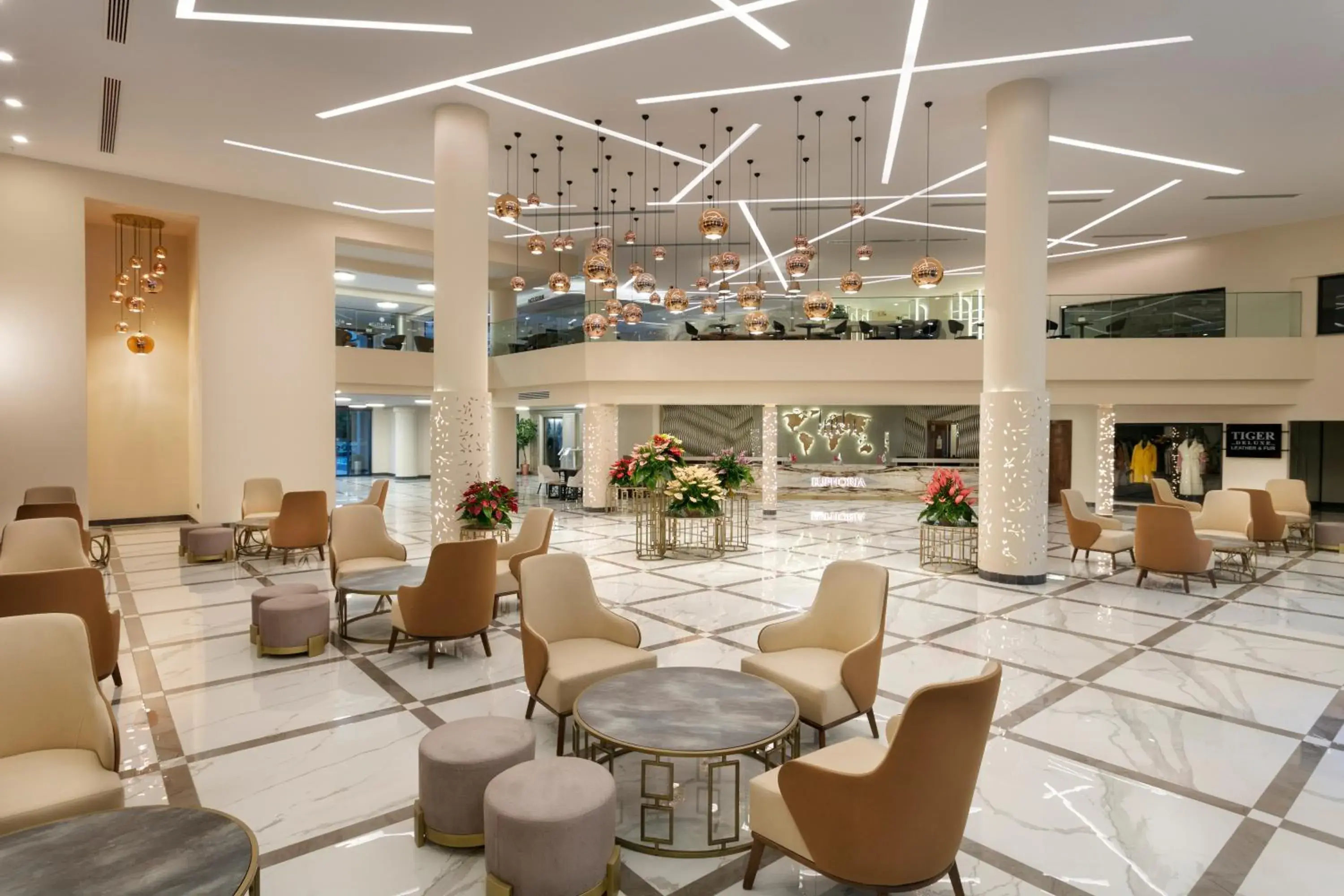 Lobby or reception in Royal Diwa Tekirova Resort