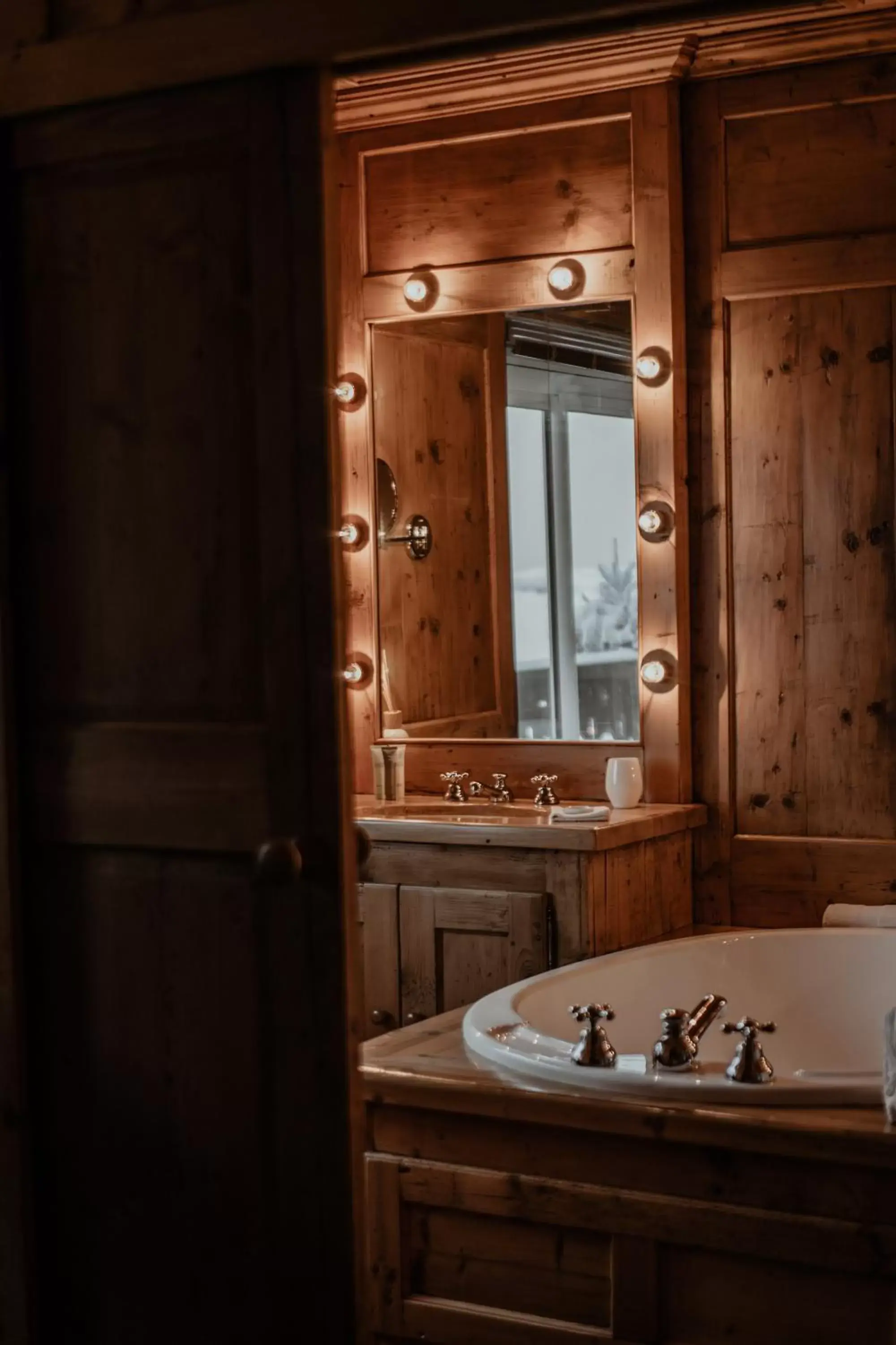 Bathroom in Hotel Mont Blanc Megève
