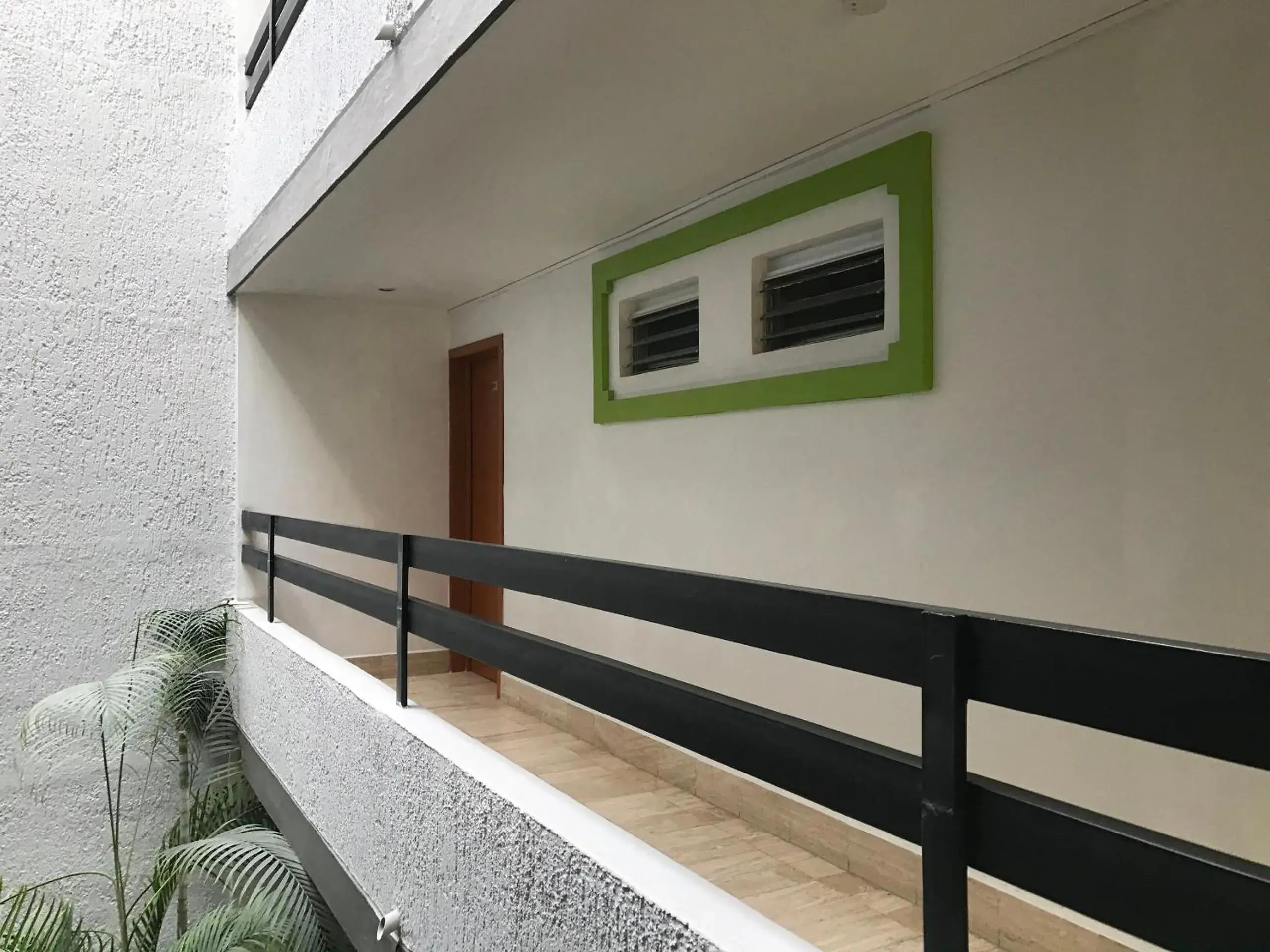 Balcony/Terrace in Hotel Arboledas Expo