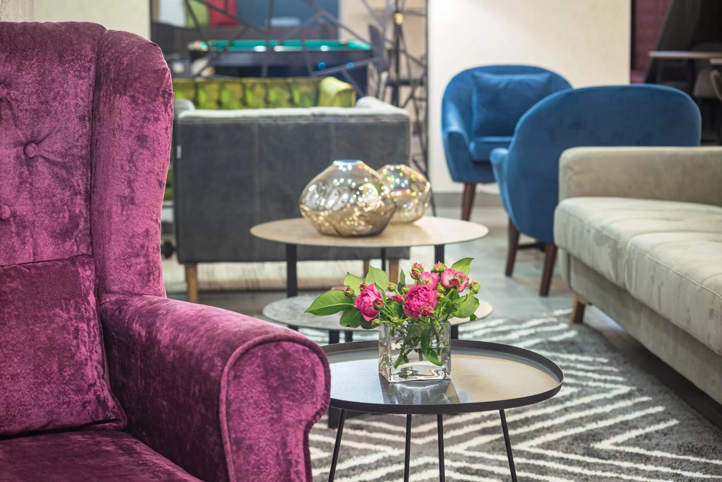 Seating area in Amarant Urban Hotel by CHM