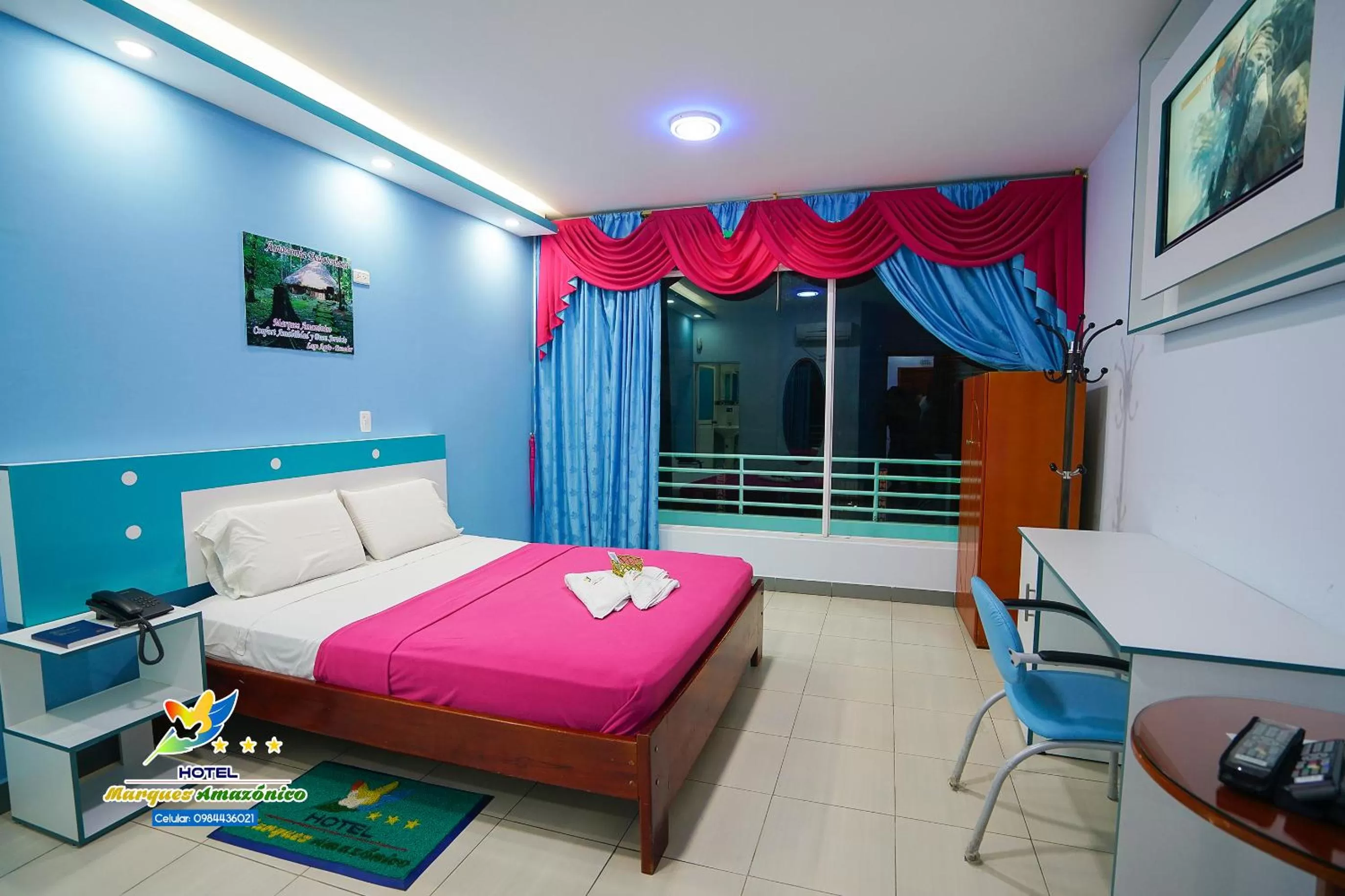 Photo of the whole room, Bed in Hotel Marques Amazonico