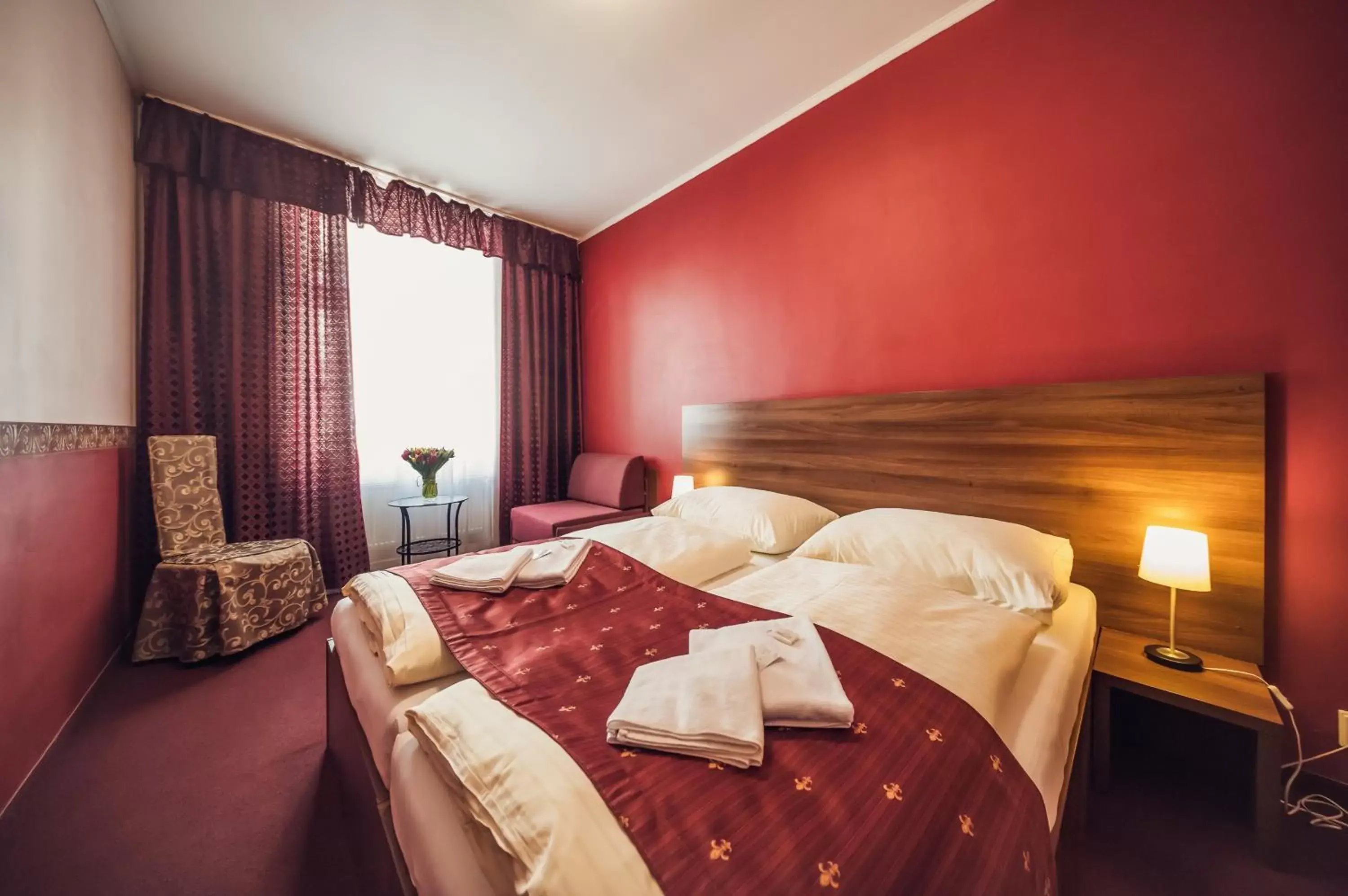 Bed in Hotel Czechia