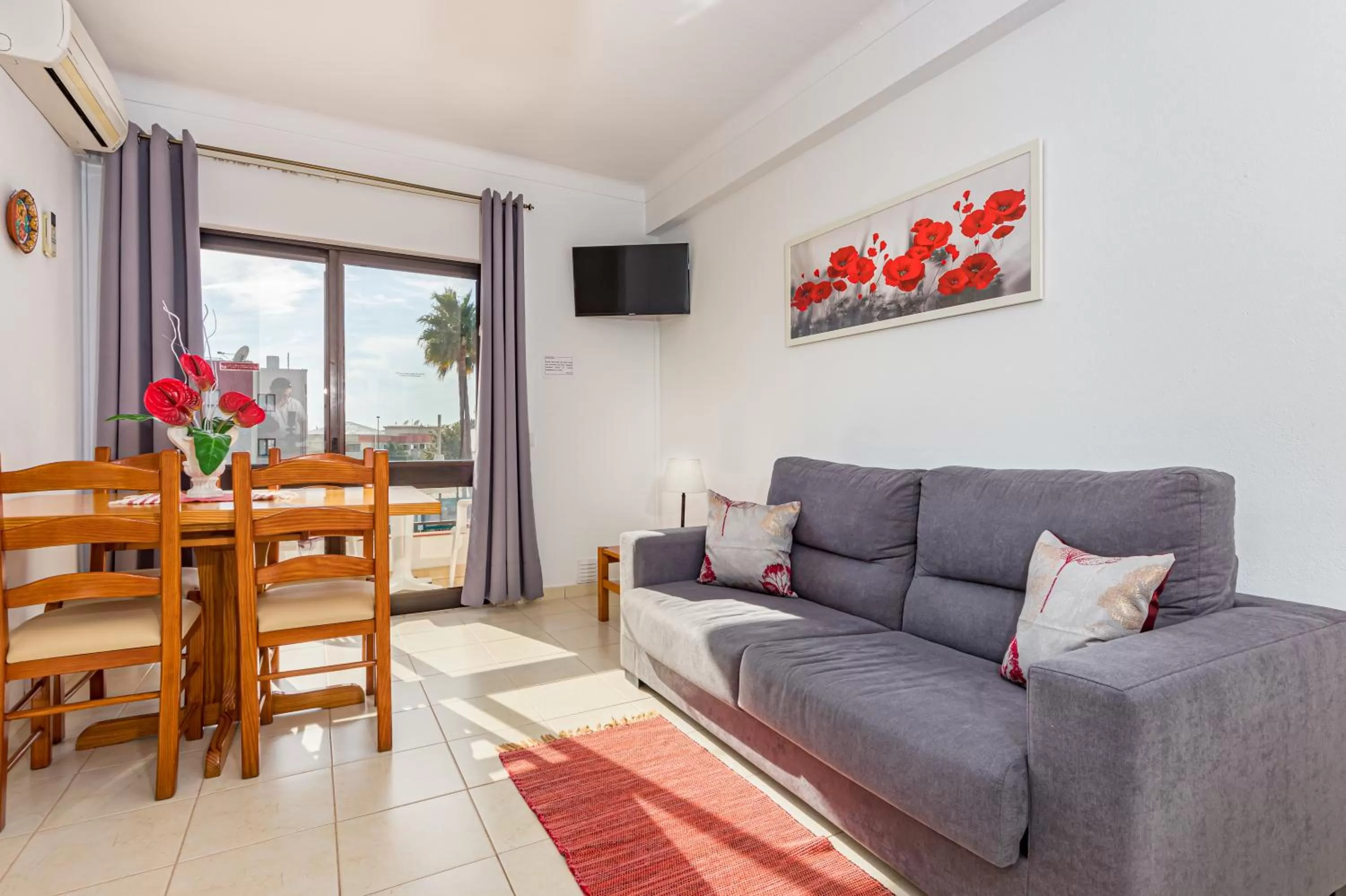 Seating Area in Apartamentos Carruna