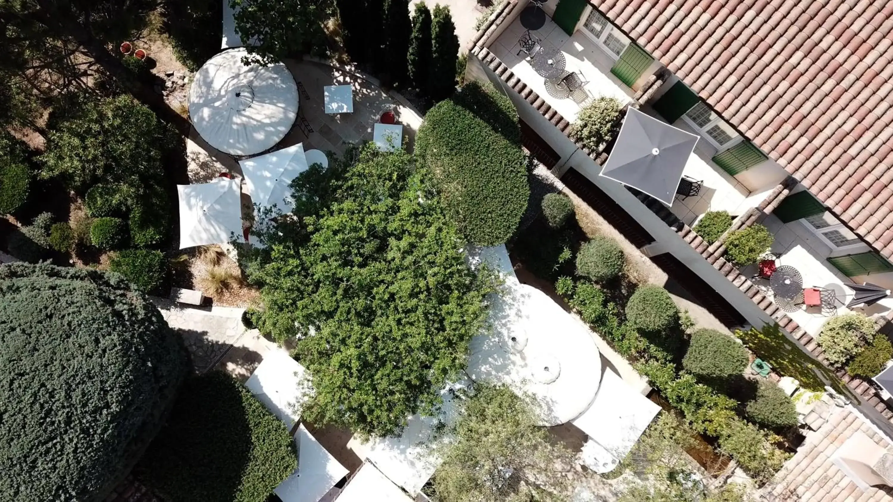 Bird's eye view, Bird's-eye View in Auberge de Cassagne & Spa