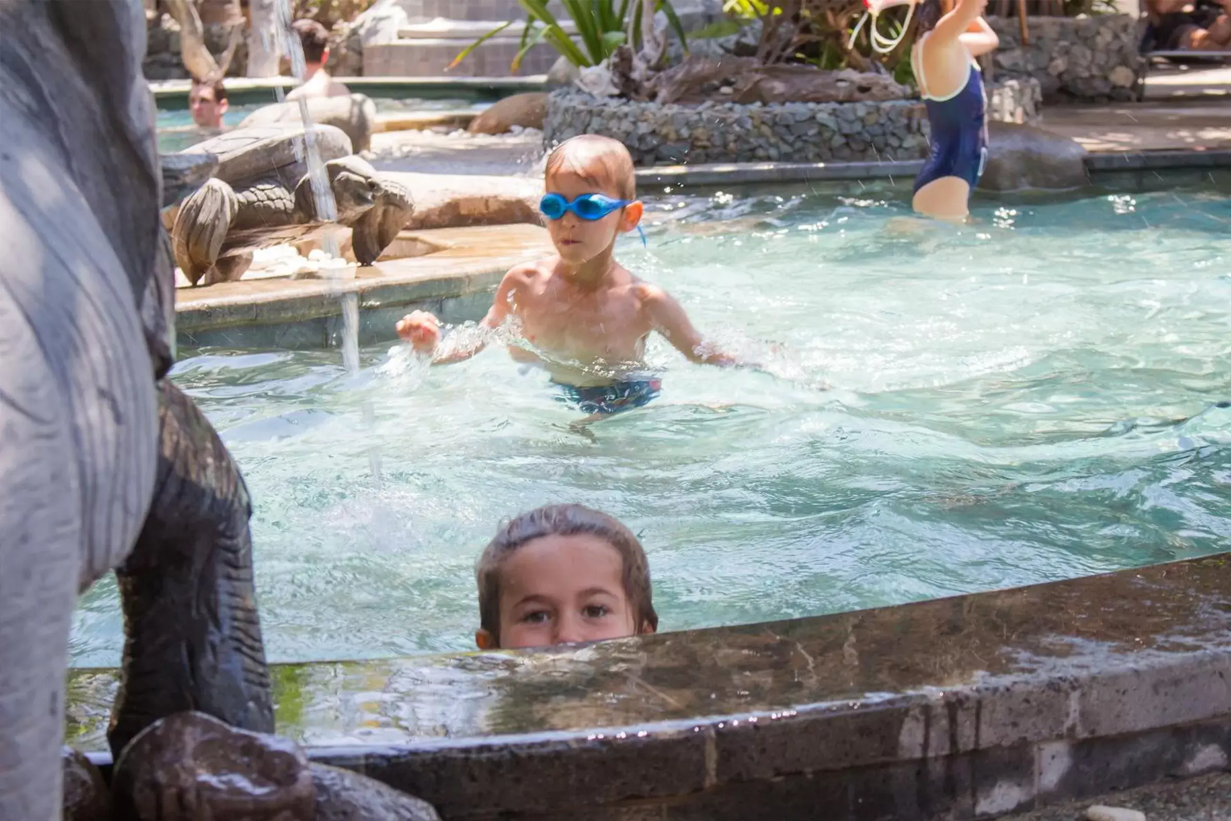 Swimming pool, Children in Sunrise Resort