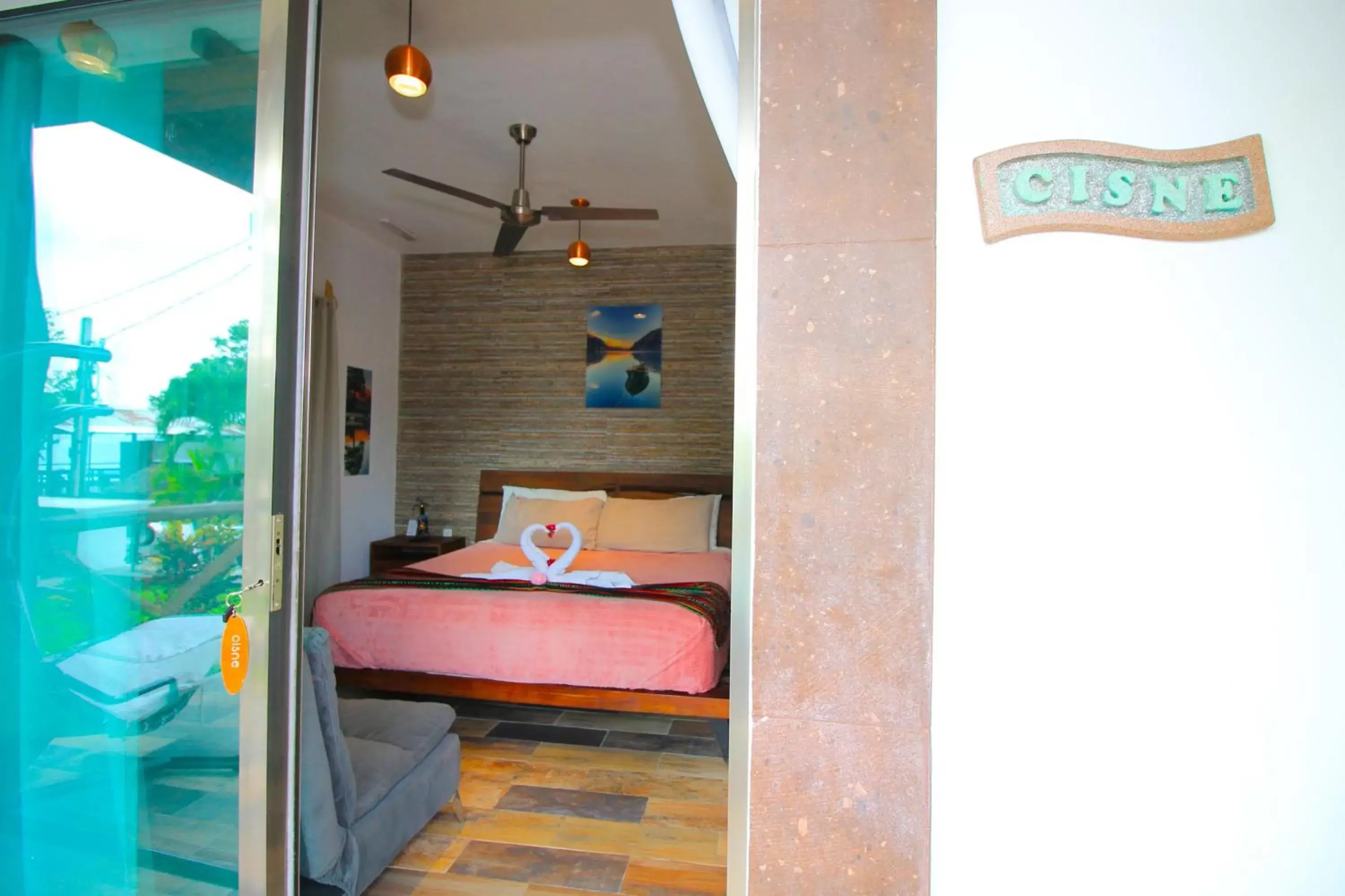 Photo of the whole room in Hotel Pancho Villas Bacalar Vista a Laguna